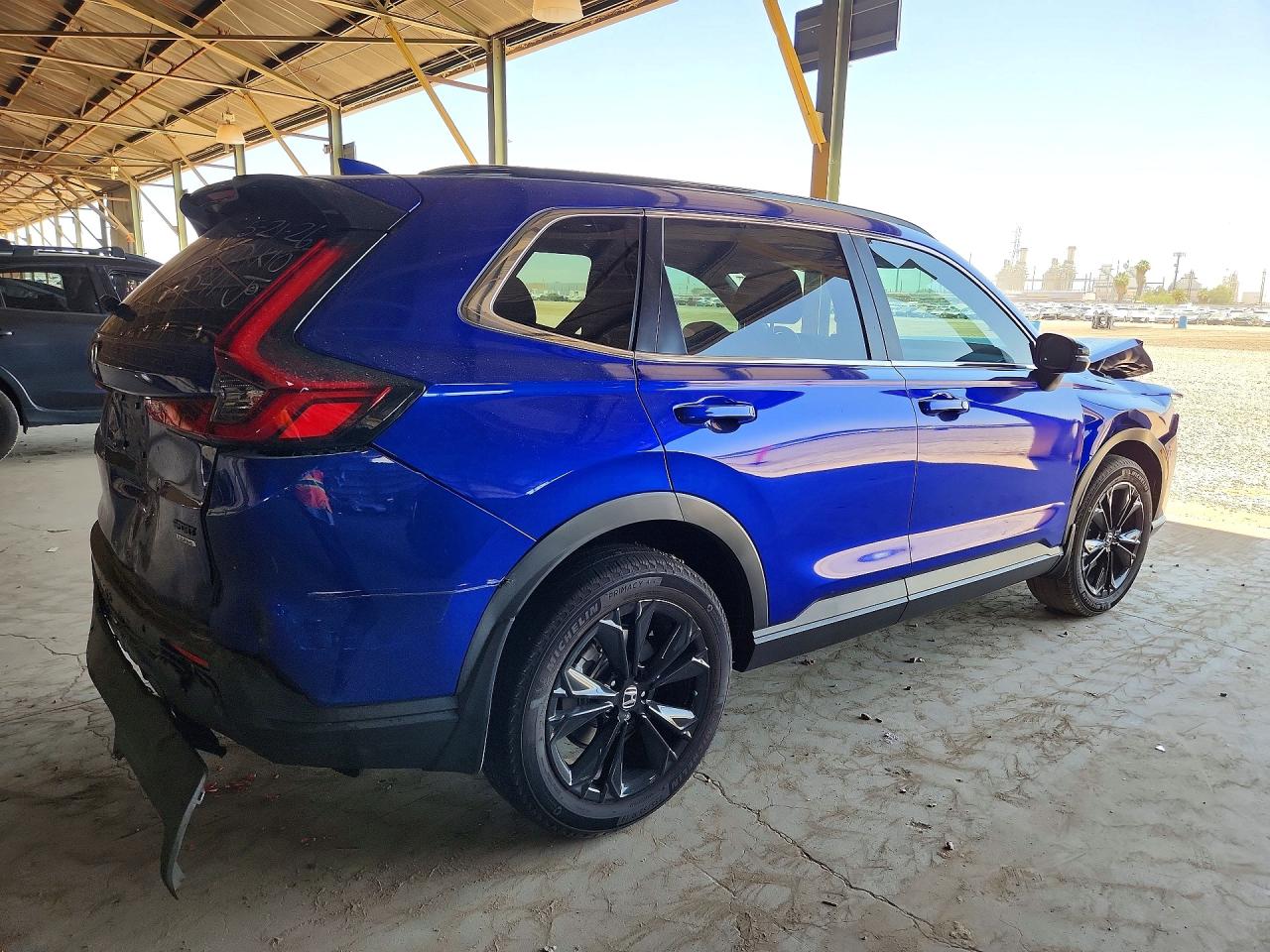 2025 Honda Cr-v Sport Touring Blue vin: 7FARS6H92SE033341