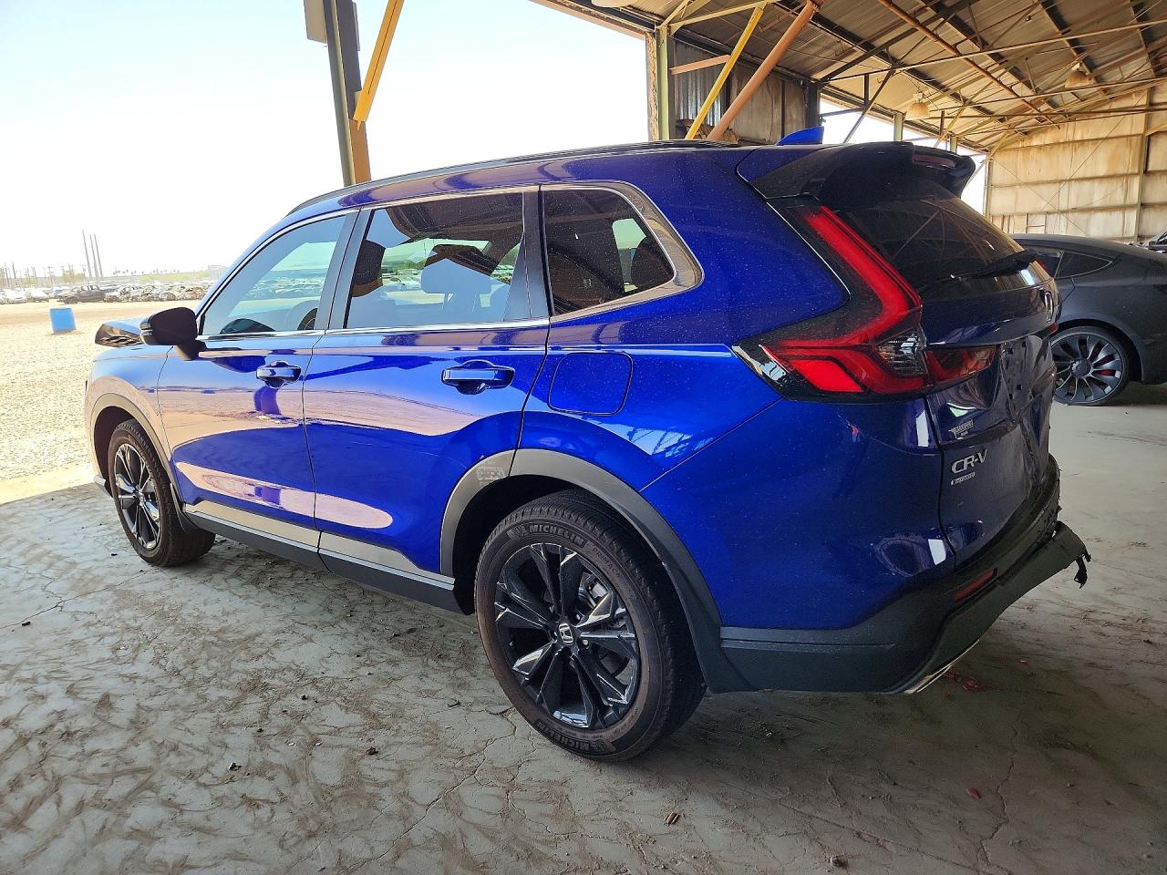 2025 Honda Cr-v Sport Touring Blue vin: 7FARS6H92SE033341