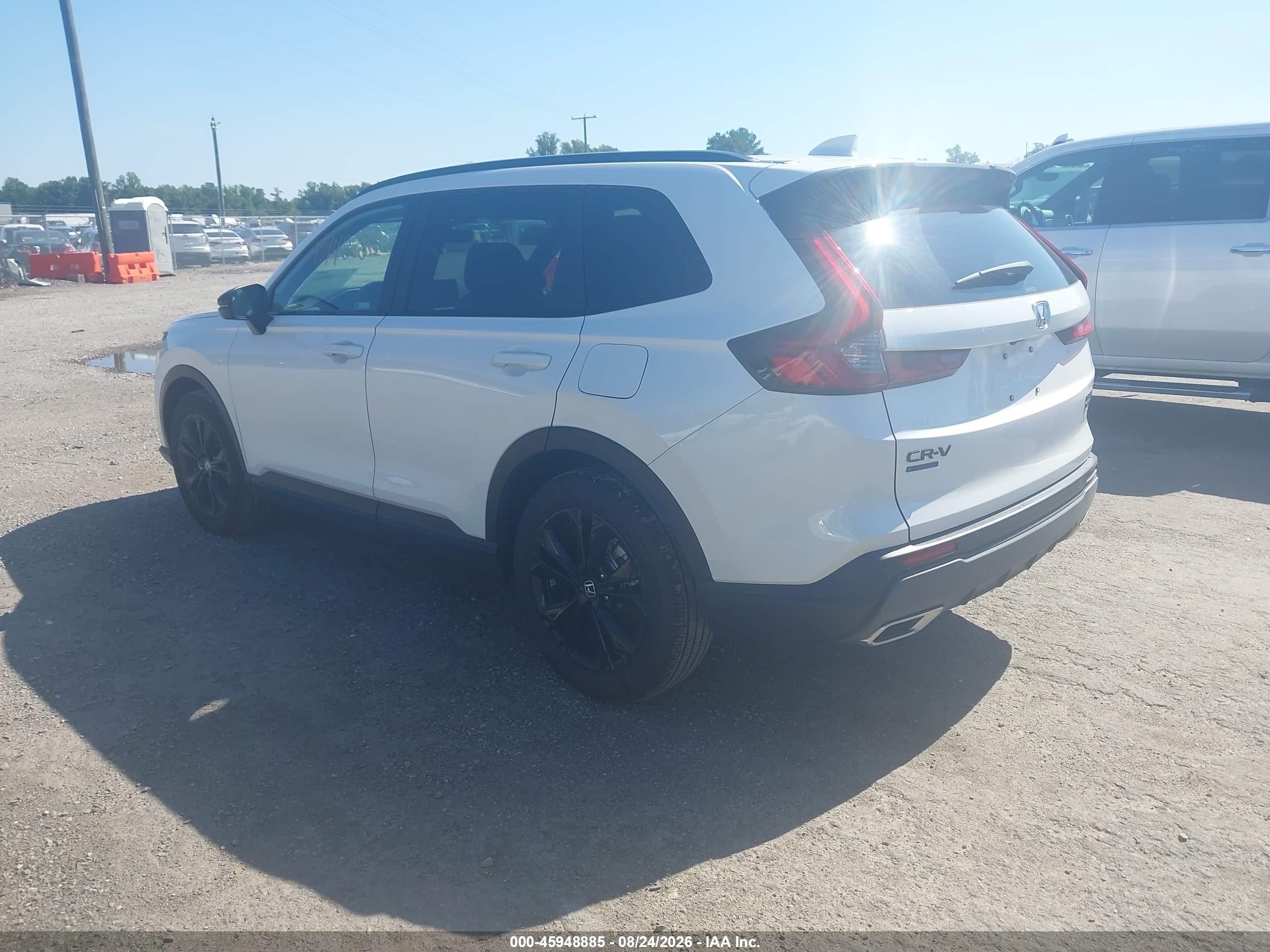 2026 Honda Cr-v Hybrid Awd Sport Touring White vin: 7FARS6H92TE094481