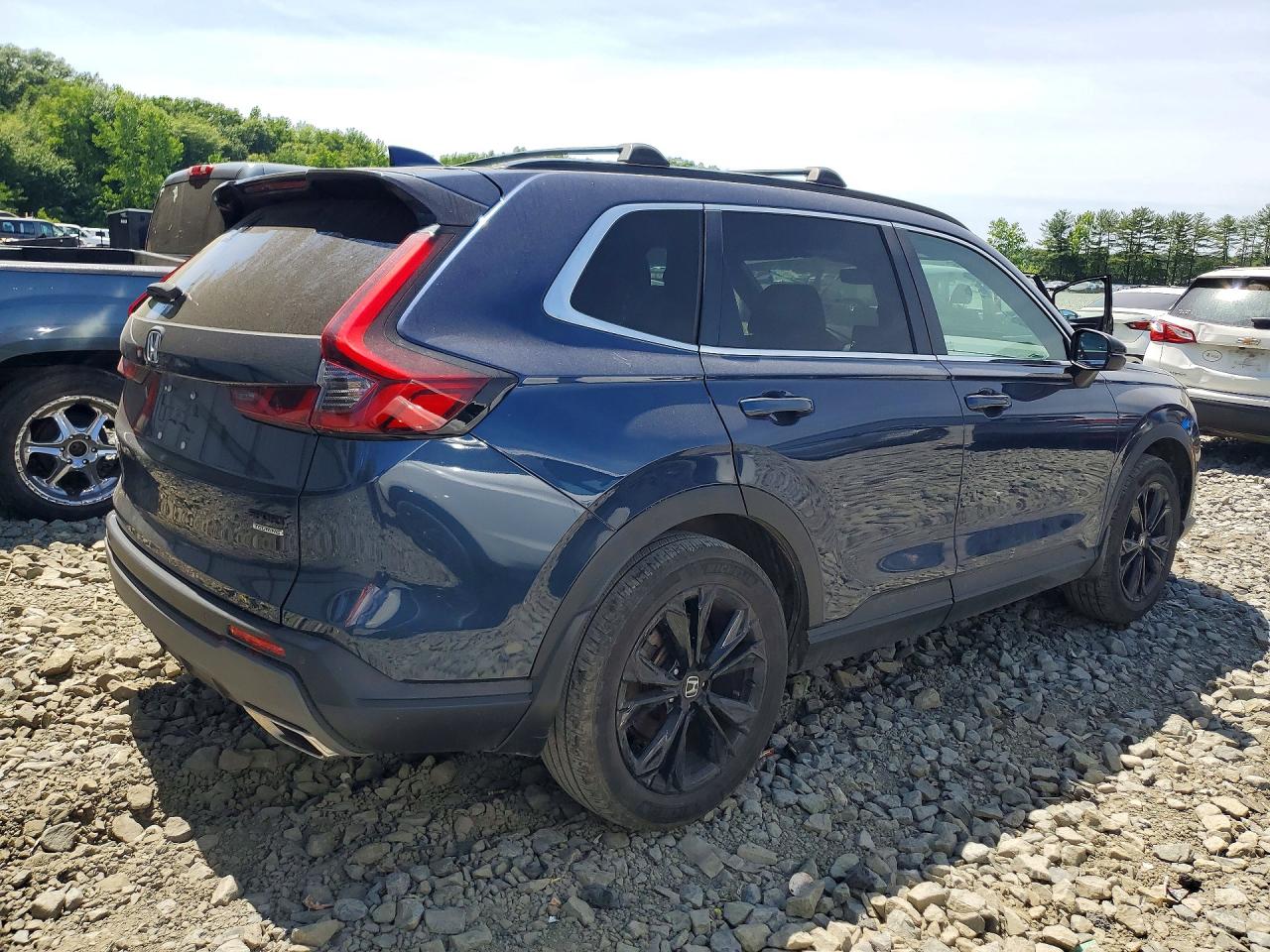 2023 Honda Cr-v Sport Touring Синий vin: 7FARS6H96PE036511