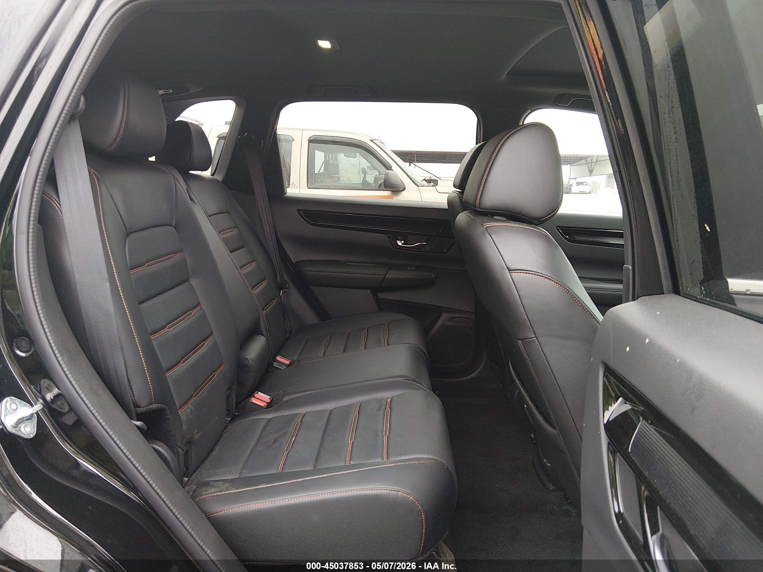 2025 Honda Cr-v Hybrid Sport Touring Черный vin: 7FARS6H96SE089038