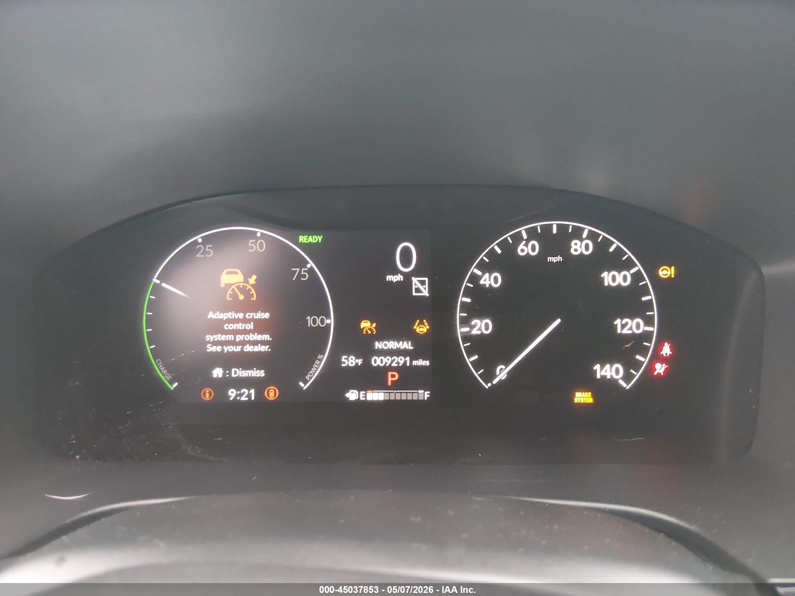 2025 Honda Cr-v Hybrid Sport Touring Черный vin: 7FARS6H96SE089038