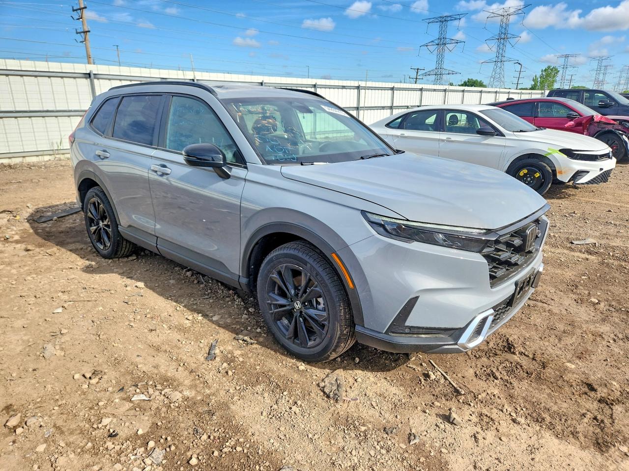 2026 Honda Cr-v Sport Touring Gray vin: 7FARS6H96TE046479