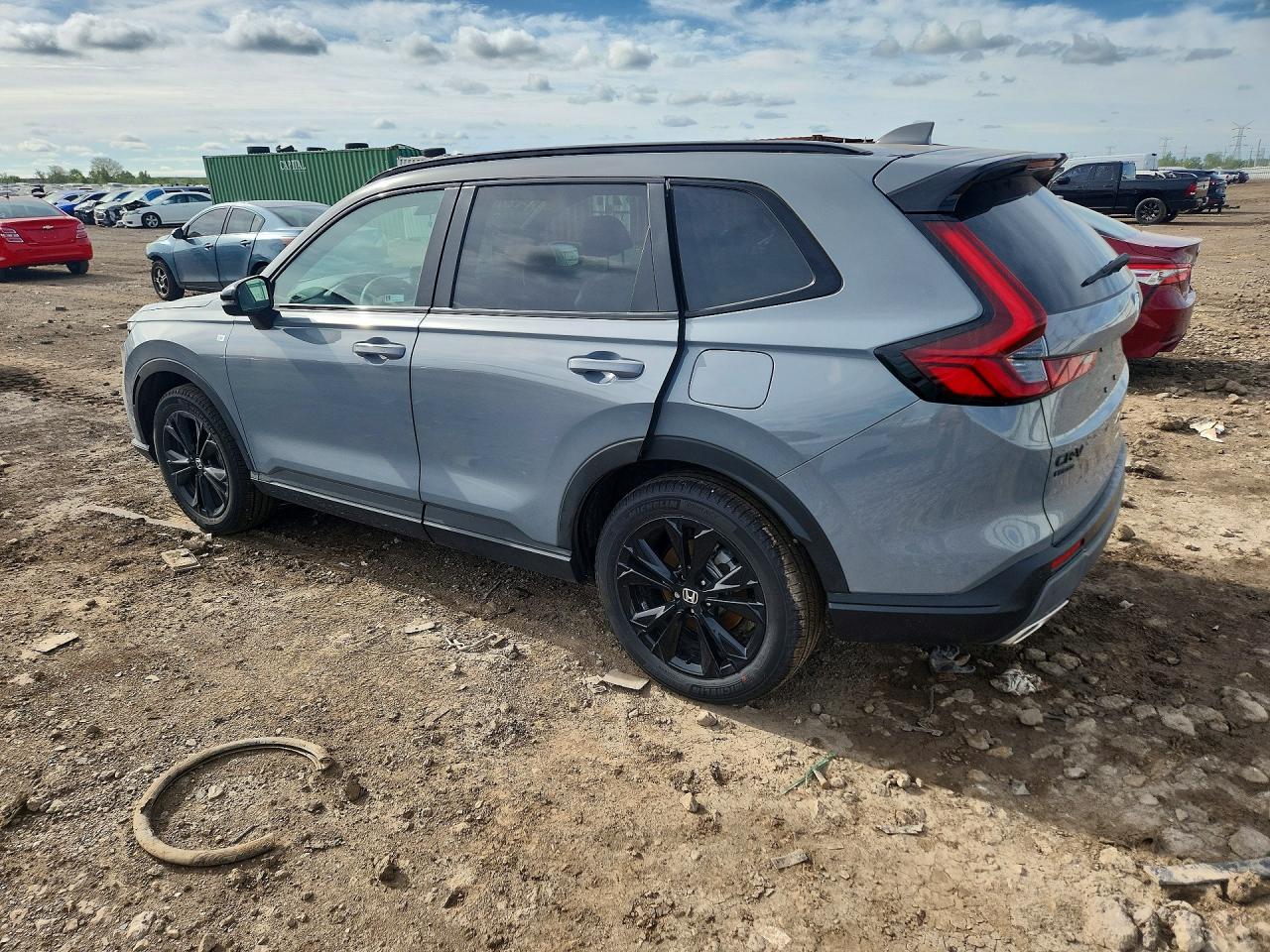 2026 Honda Cr-v Sport Touring Gray vin: 7FARS6H96TE046479