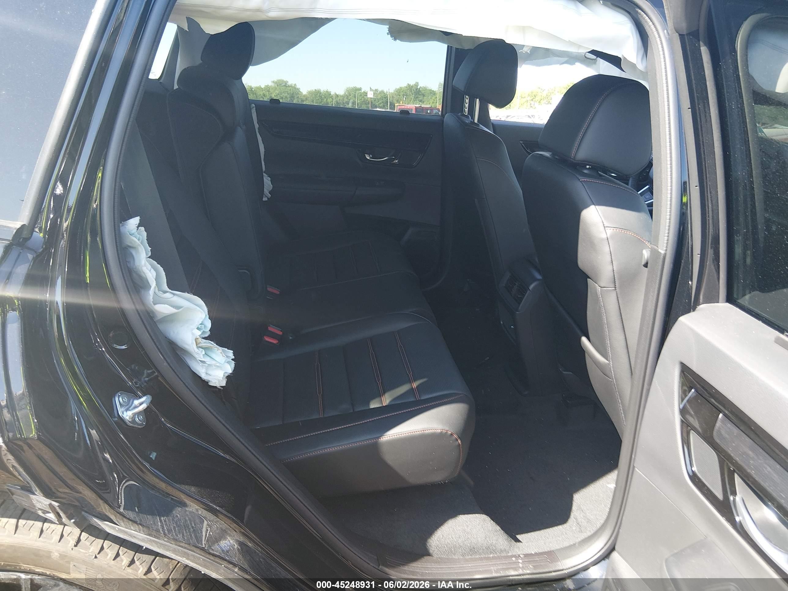 2026 Honda Cr-v Hybrid Awd Sport Touring Черный vin: 7FARS6H96TE056090