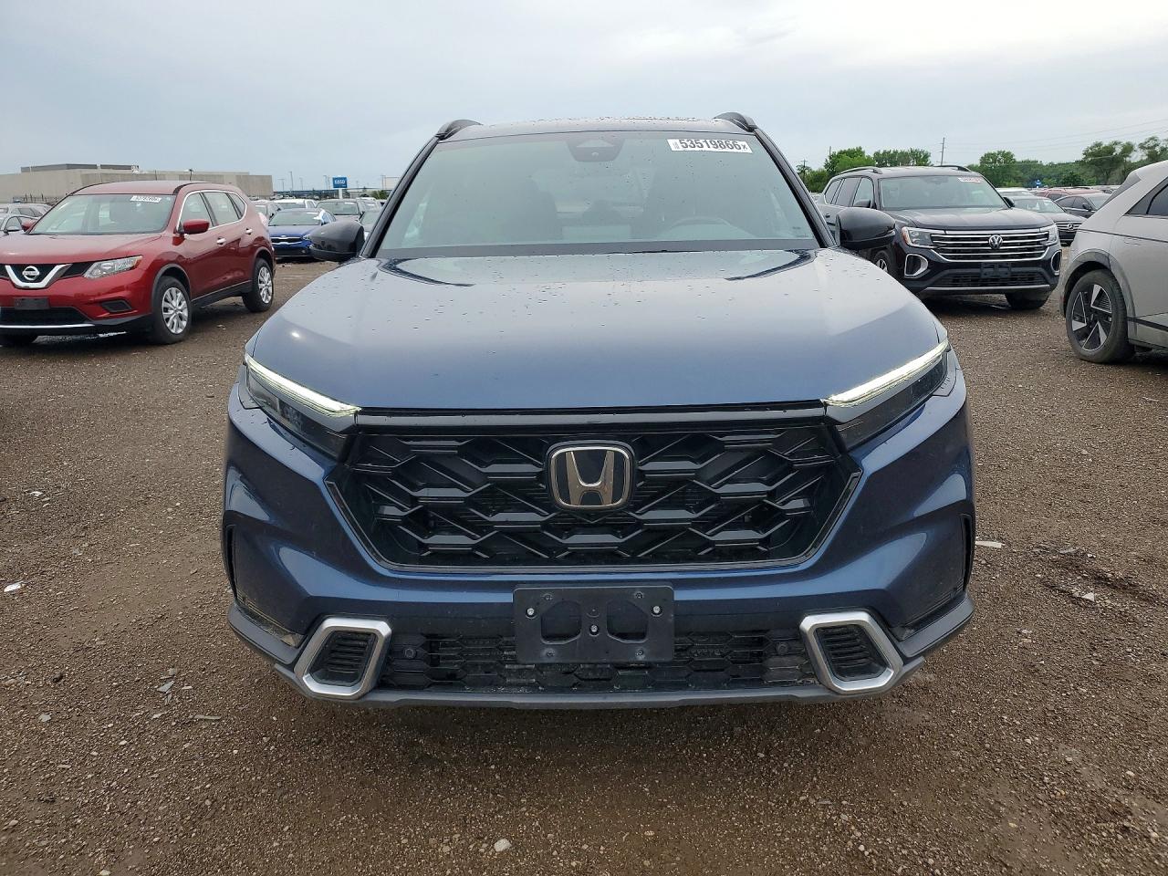 2024 Honda Cr-v Sport Touring Blue vin: 7FARS6H98RE006767