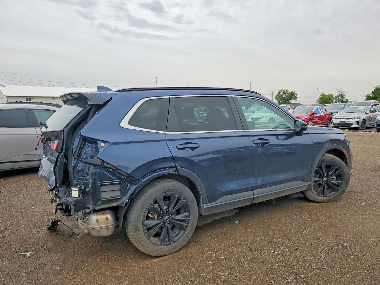 2024 Honda Cr-v Sport Touring Blue vin: 7FARS6H98RE006767