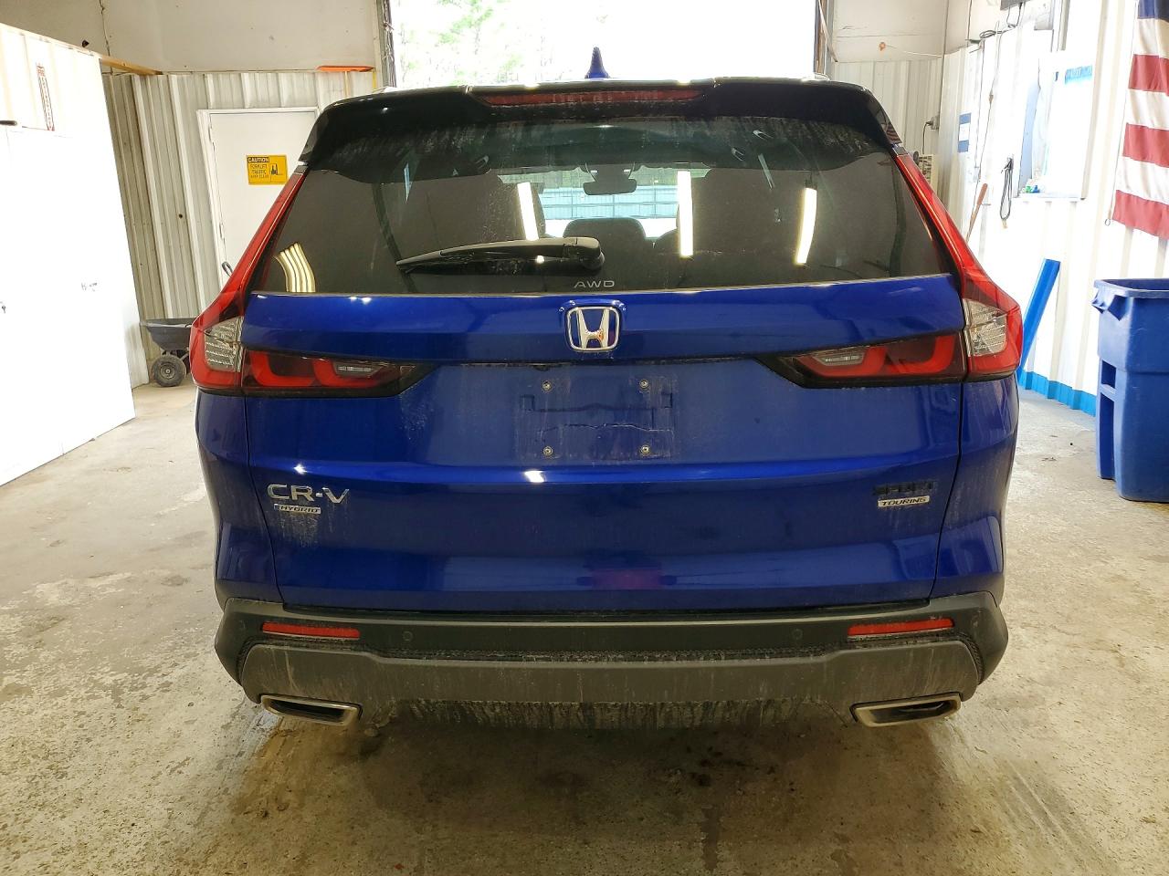 2023 Honda Cr-v Sport Touring Blue vin: 7FARS6H99PE024109
