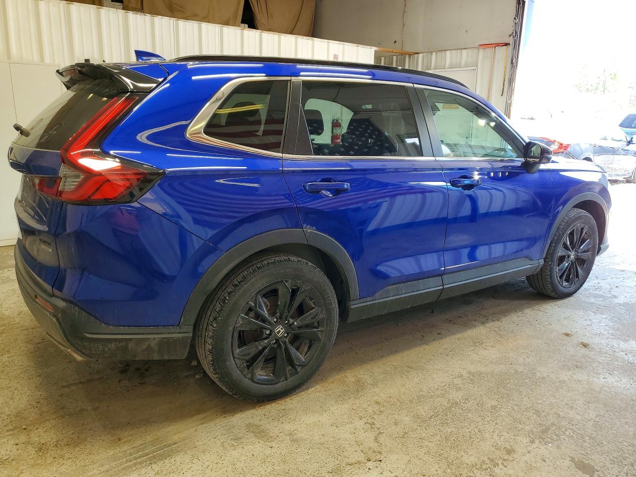 2023 Honda Cr-v Sport Touring Blue vin: 7FARS6H99PE024109