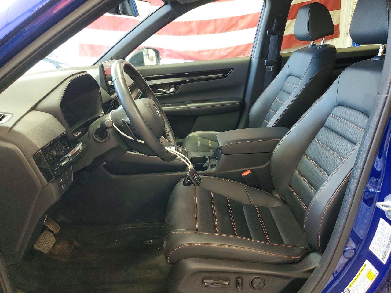 2023 Honda Cr-v Sport Touring Blue vin: 7FARS6H99PE024109