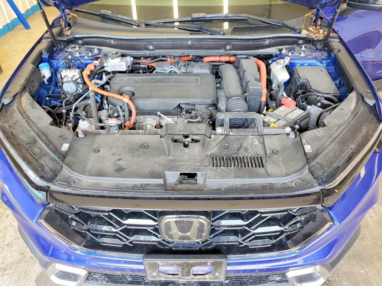 2023 Honda Cr-v Sport Touring Blue vin: 7FARS6H99PE024109