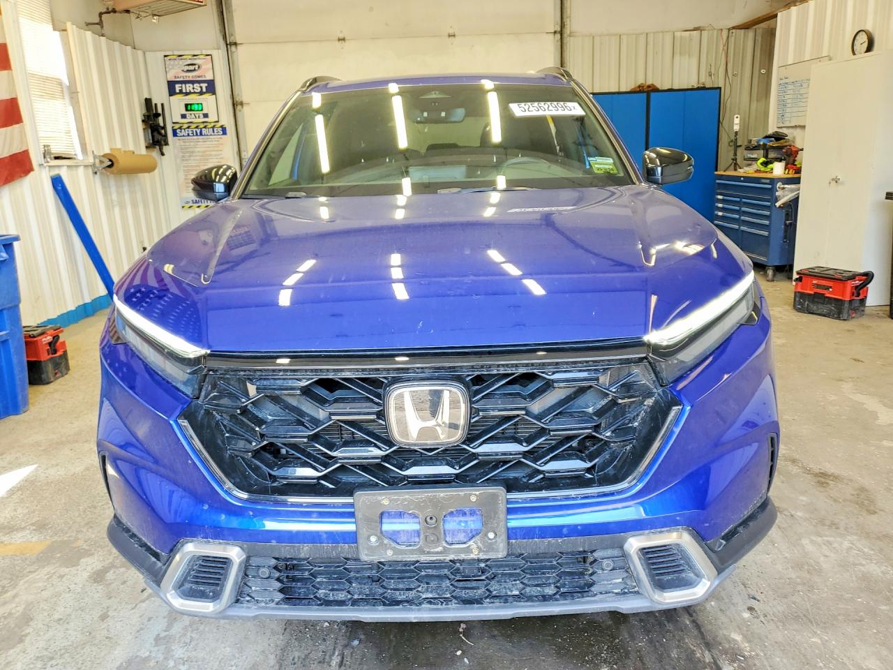 2023 Honda Cr-v Sport Touring Blue vin: 7FARS6H99PE024109