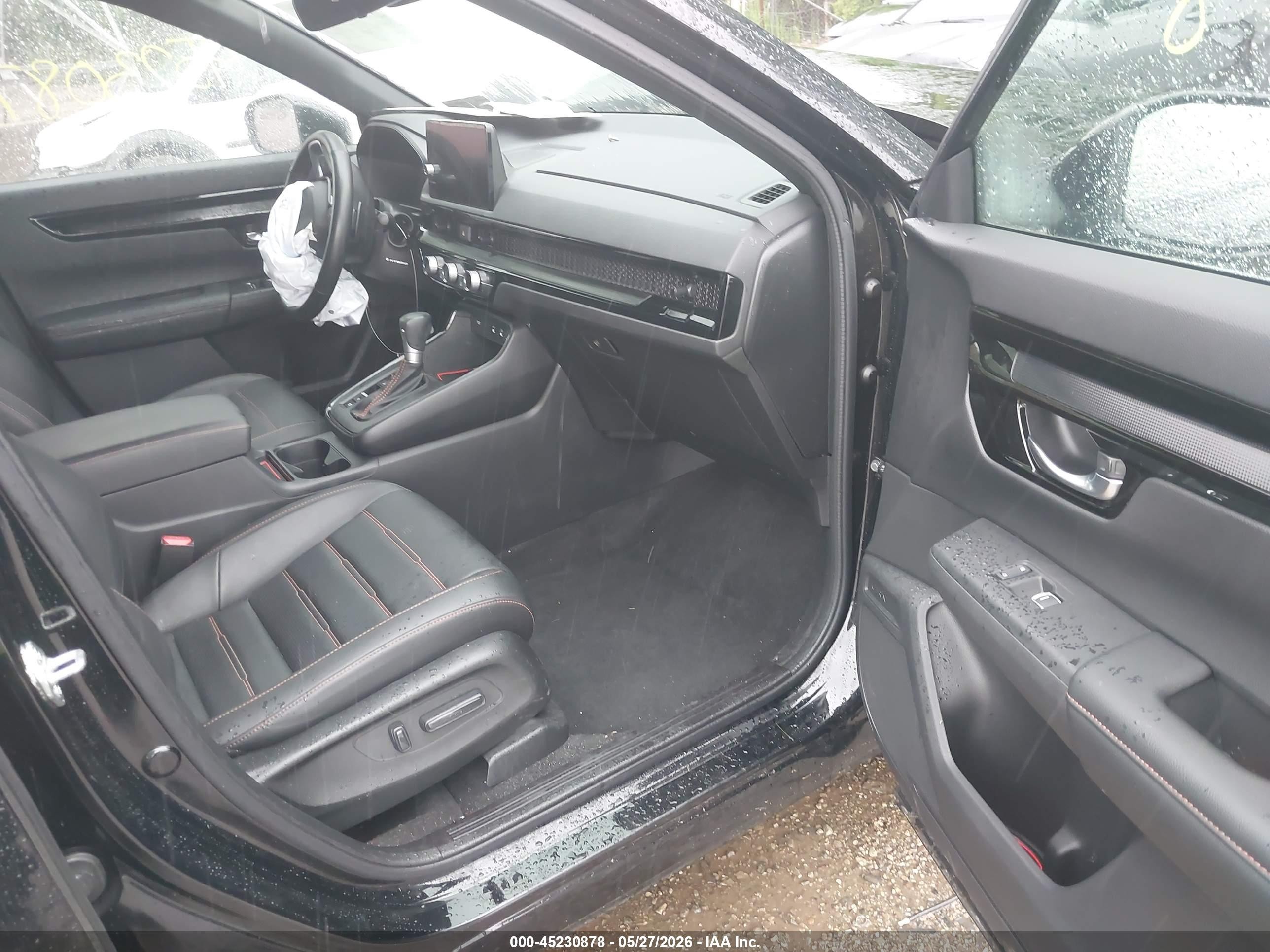 2026 Honda Cr-v Hybrid Awd Sport Touring Black vin: 7FARS6H99TE008390