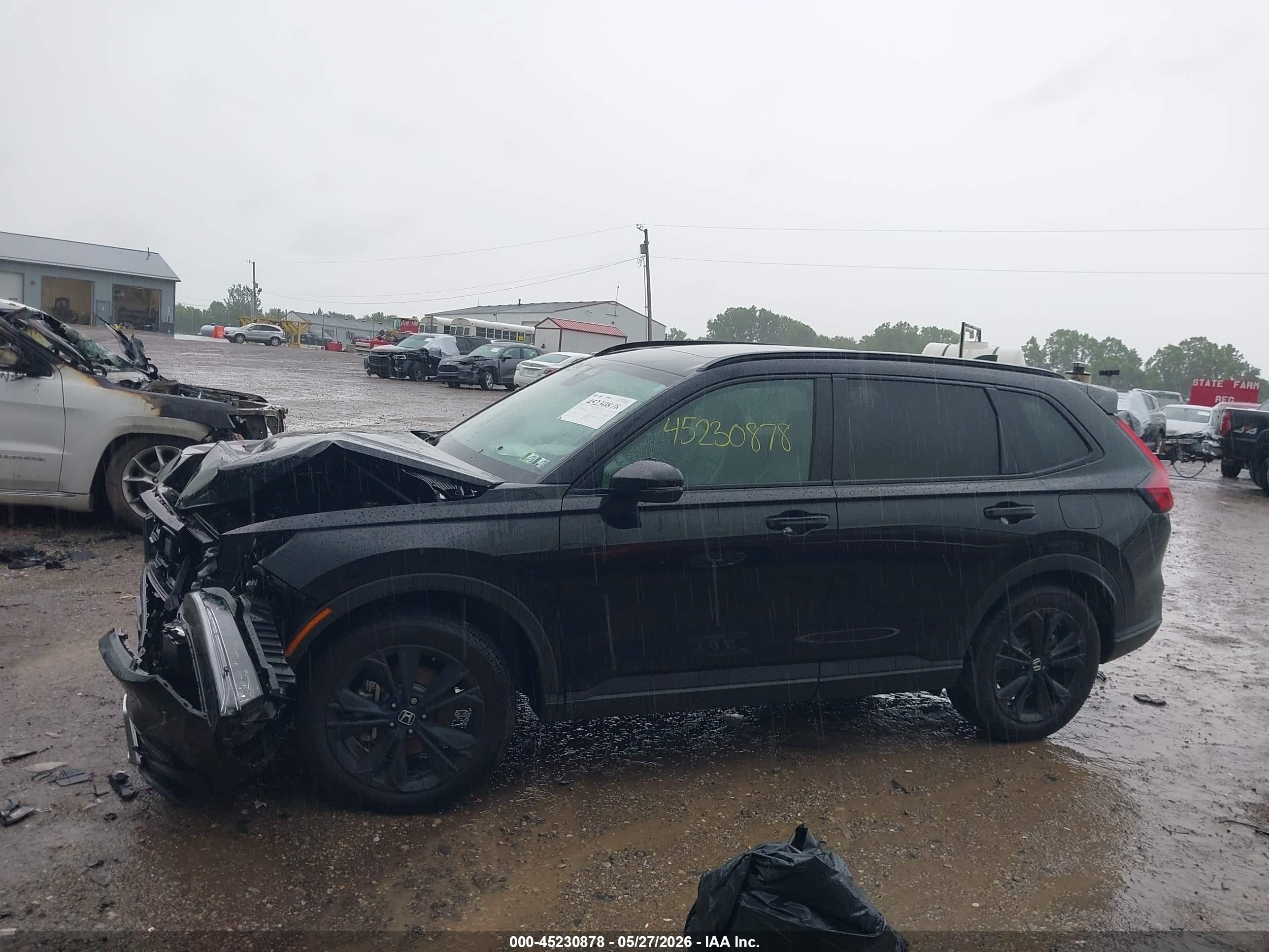 2026 Honda Cr-v Hybrid Awd Sport Touring Black vin: 7FARS6H99TE008390