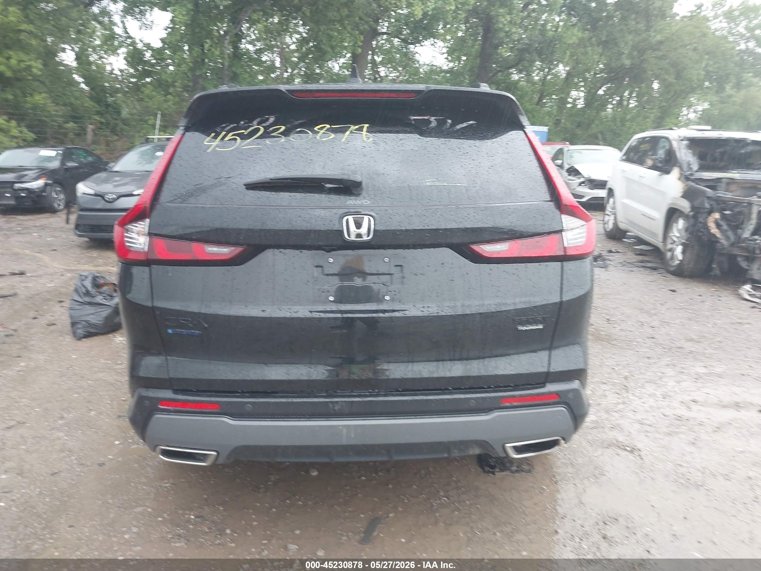 2026 Honda Cr-v Hybrid Awd Sport Touring Black vin: 7FARS6H99TE008390