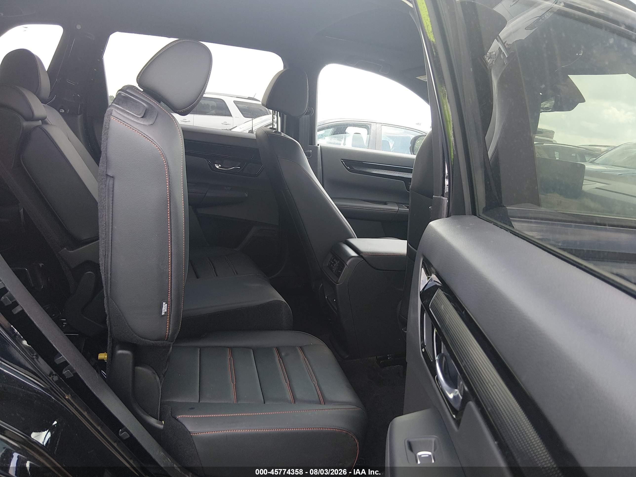 2026 Honda Cr-v Hybrid Awd Sport Touring Black vin: 7FARS6H9XTE131860