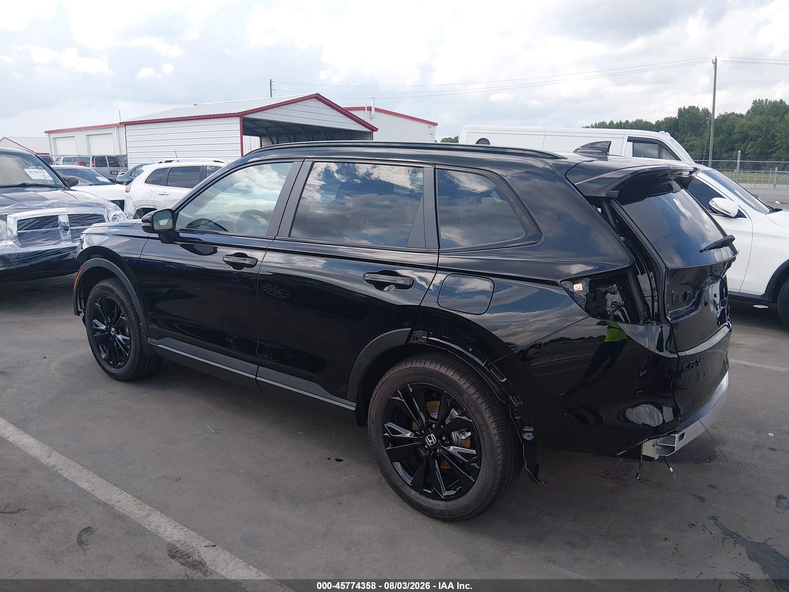 2026 Honda Cr-v Hybrid Awd Sport Touring Black vin: 7FARS6H9XTE131860