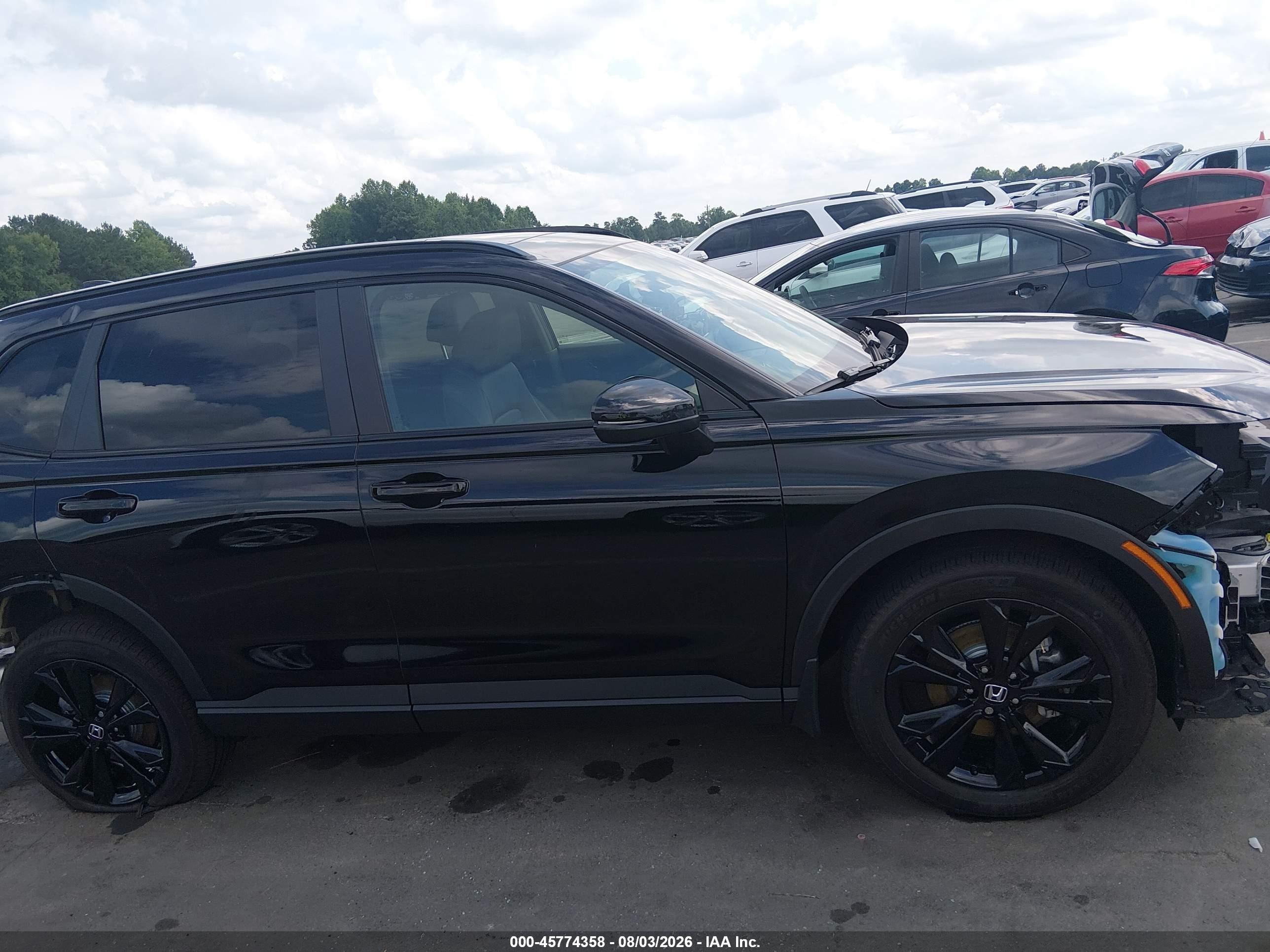 2026 Honda Cr-v Hybrid Awd Sport Touring Black vin: 7FARS6H9XTE131860