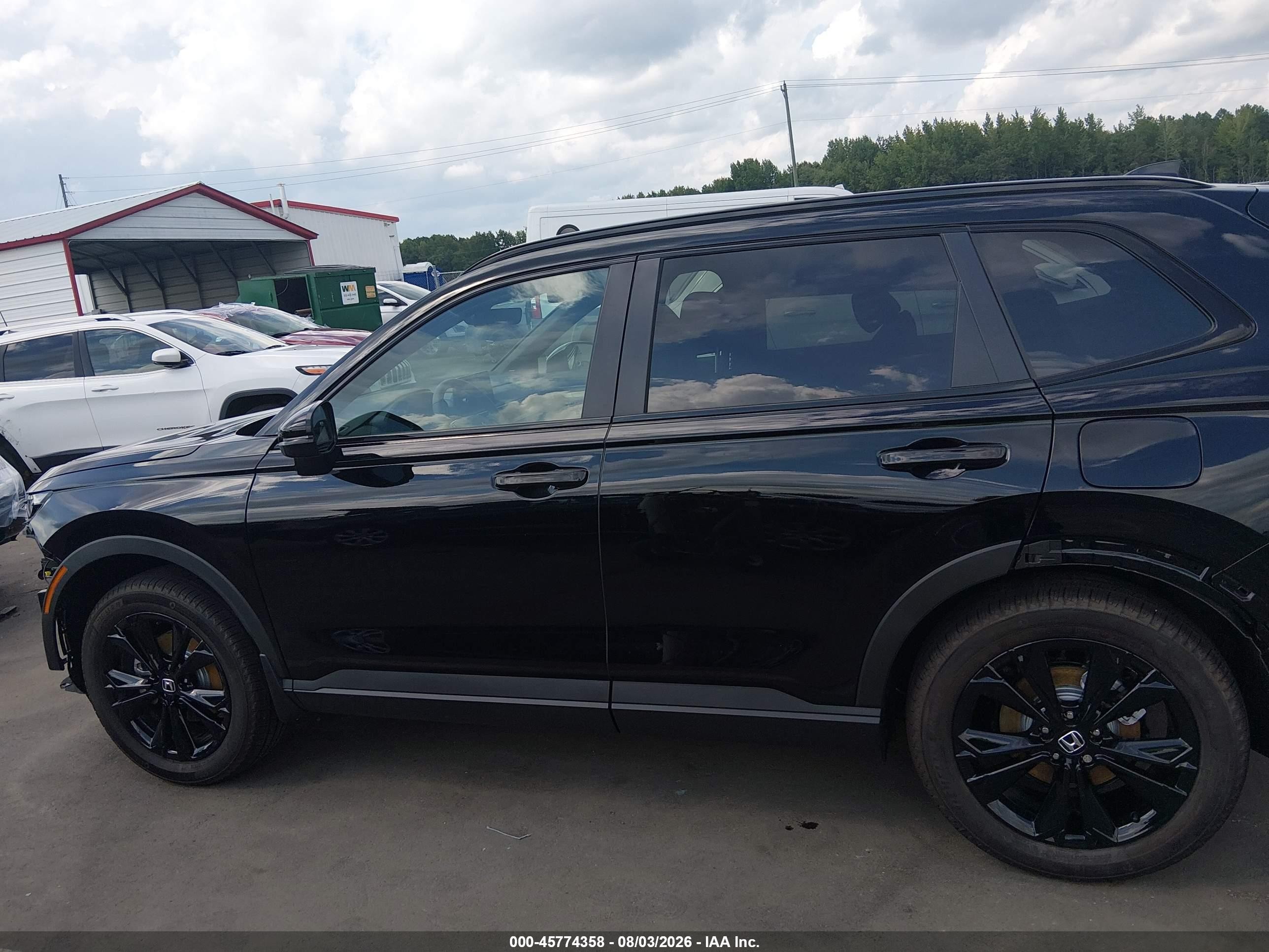 2026 Honda Cr-v Hybrid Awd Sport Touring Black vin: 7FARS6H9XTE131860