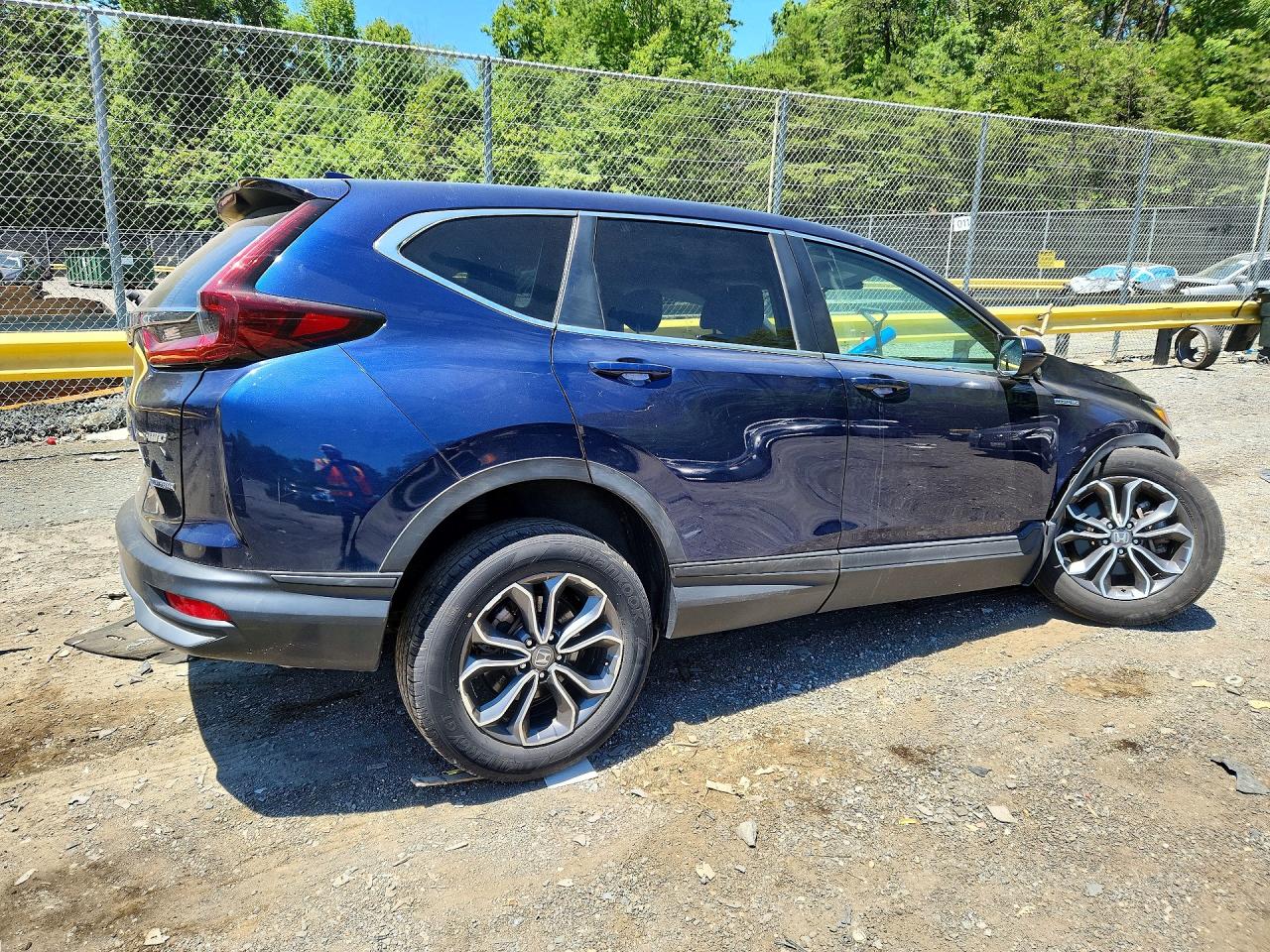 2020 Honda Cr-v Ex Blue vin: 7FART6H55LE011989