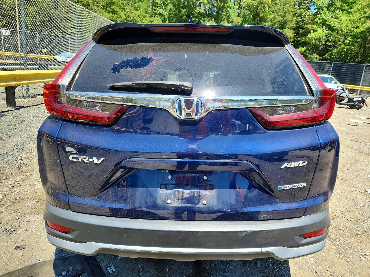 2020 Honda Cr-v Ex Blue vin: 7FART6H55LE011989