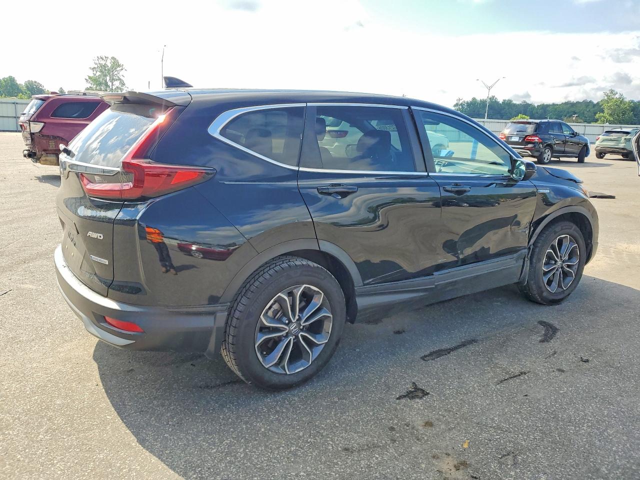 2020 Honda Cr-v Ex Black vin: 7FART6H58LE009637