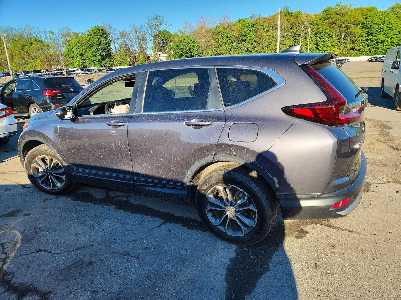 2021 Honda Cr-v Exl Gray vin: 7FART6H86ME033446