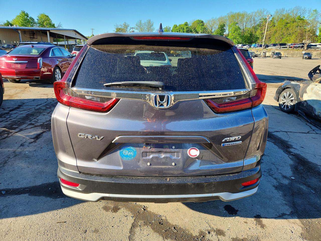 2021 Honda Cr-v Exl Gray vin: 7FART6H86ME033446