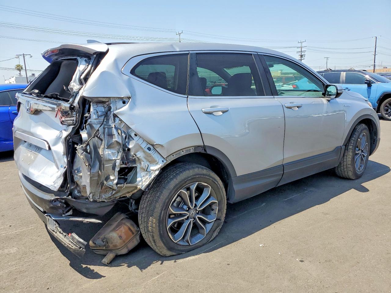 2020 Honda Cr-v Exl Серебряный vin: 7FART6H87LE027167