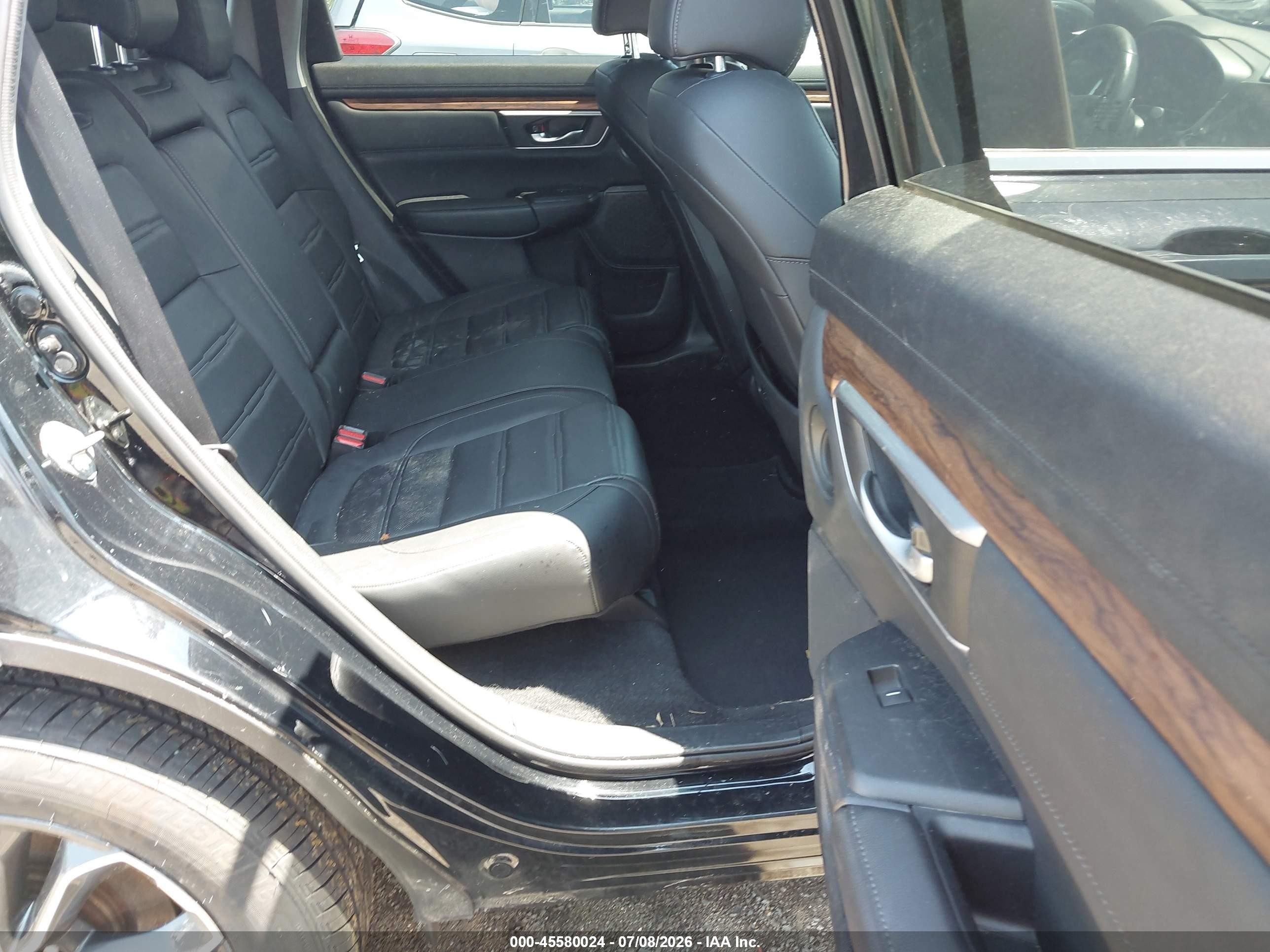 2020 Honda Cr-v Hybrid Ex-l Black vin: 7FART6H89LE009897