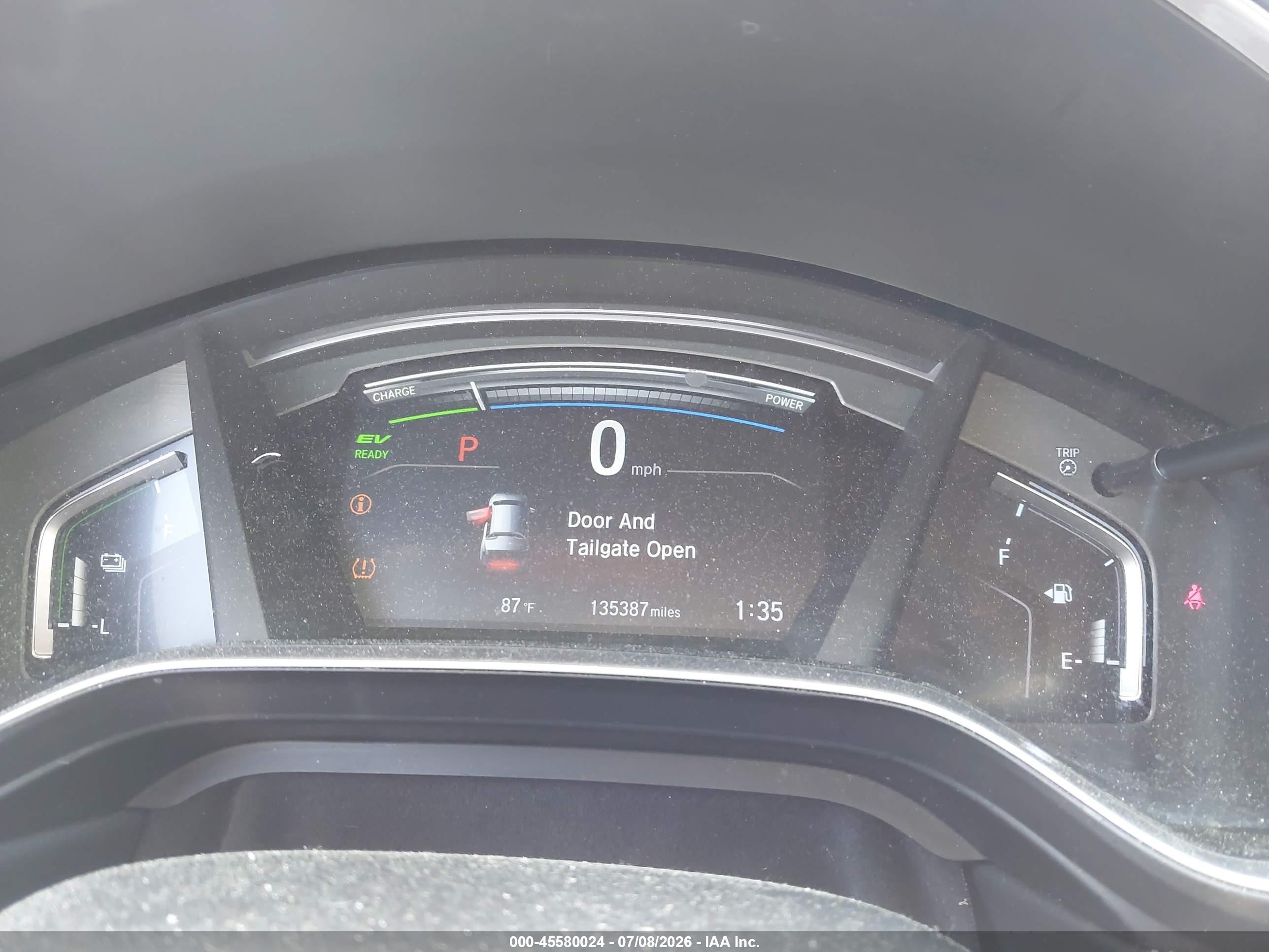 2020 Honda Cr-v Hybrid Ex-l Black vin: 7FART6H89LE009897