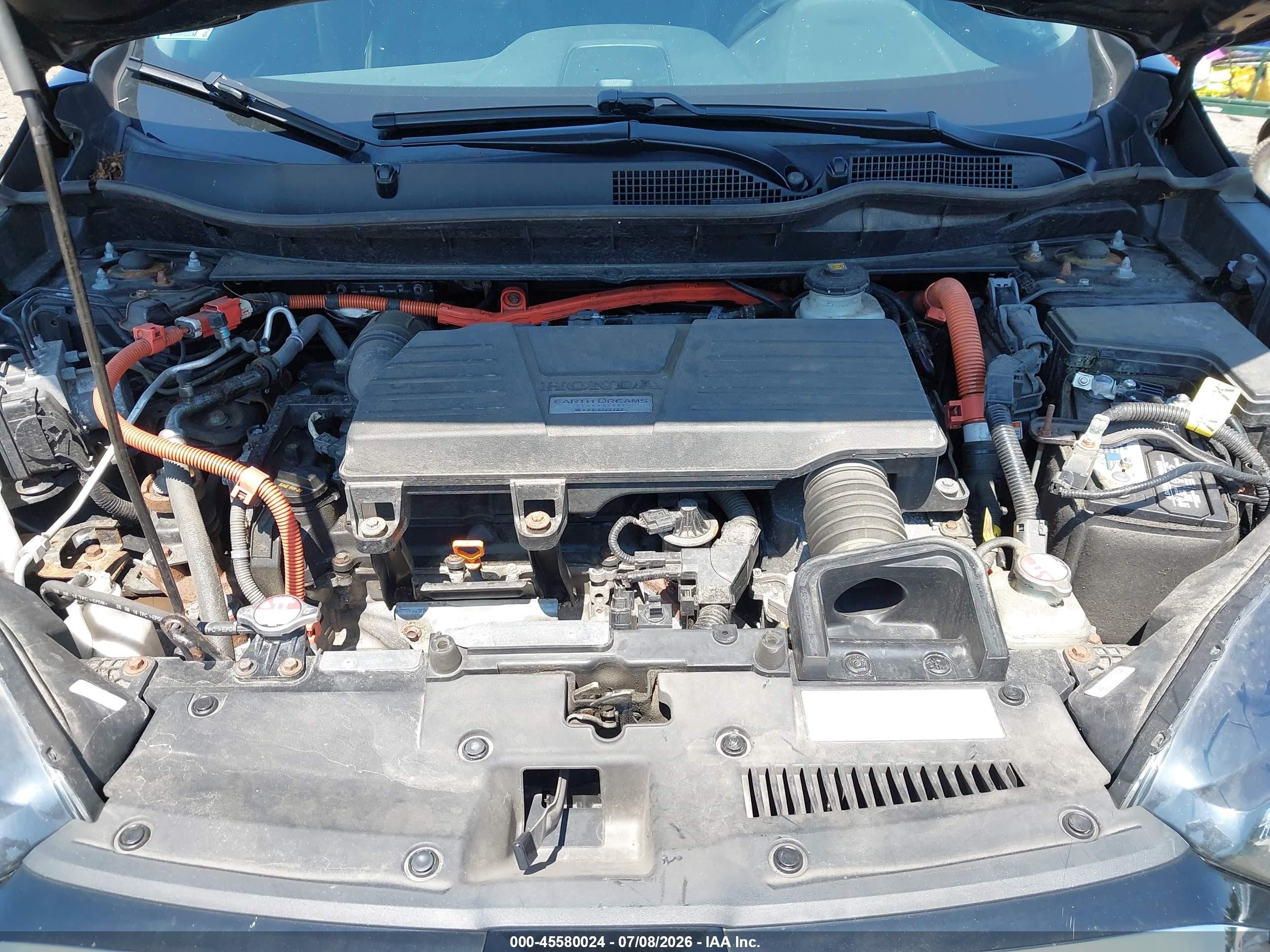 2020 Honda Cr-v Hybrid Ex-l Black vin: 7FART6H89LE009897