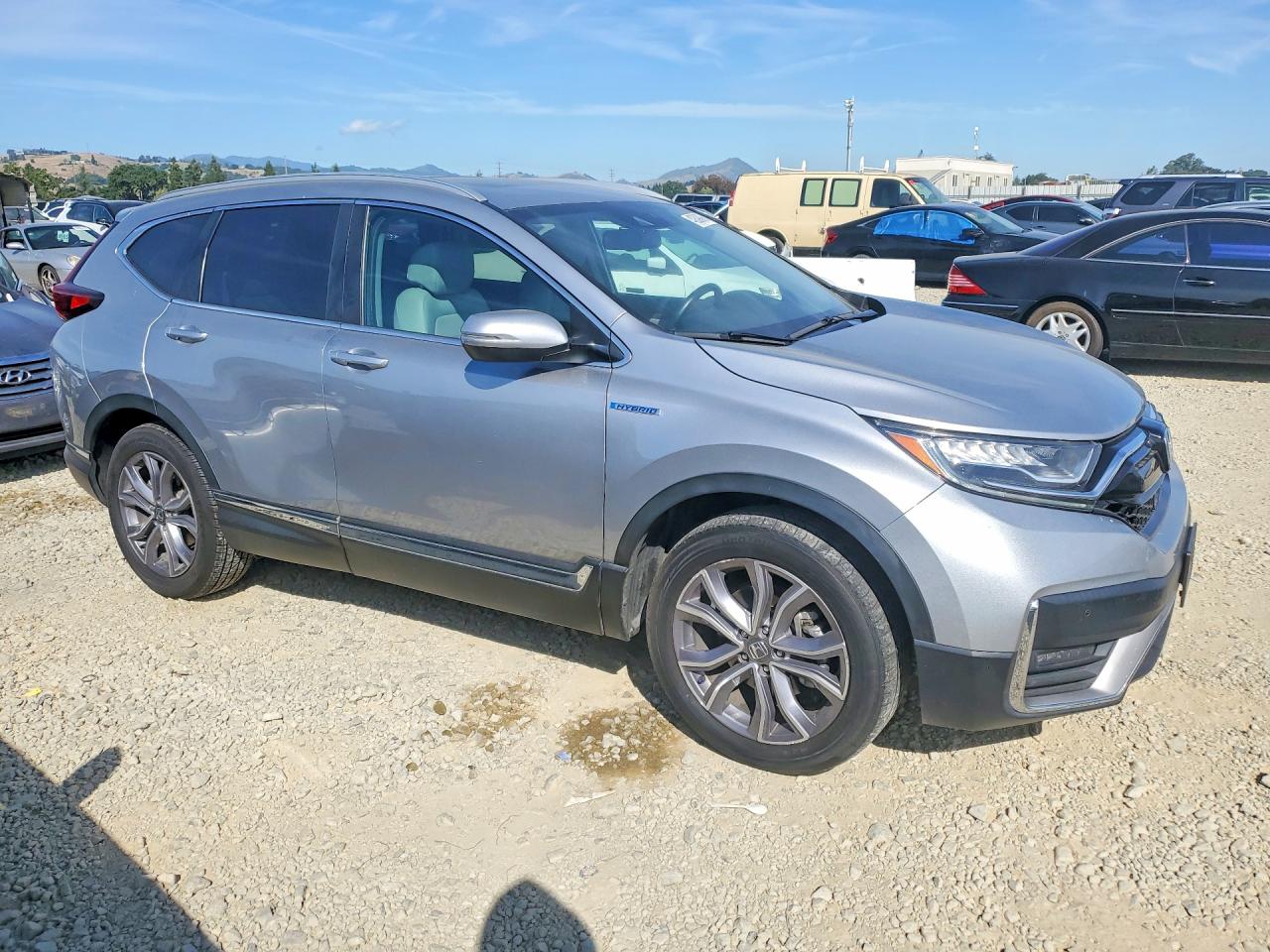 2021 Honda Cr-v Touring Silver vin: 7FART6H90ME030275