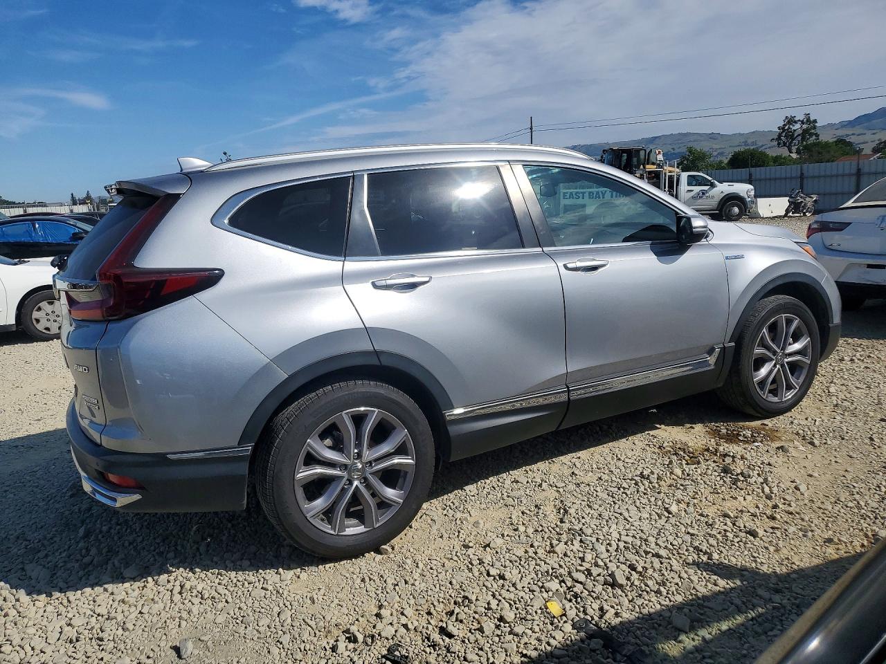 2021 Honda Cr-v Touring Silver vin: 7FART6H90ME030275