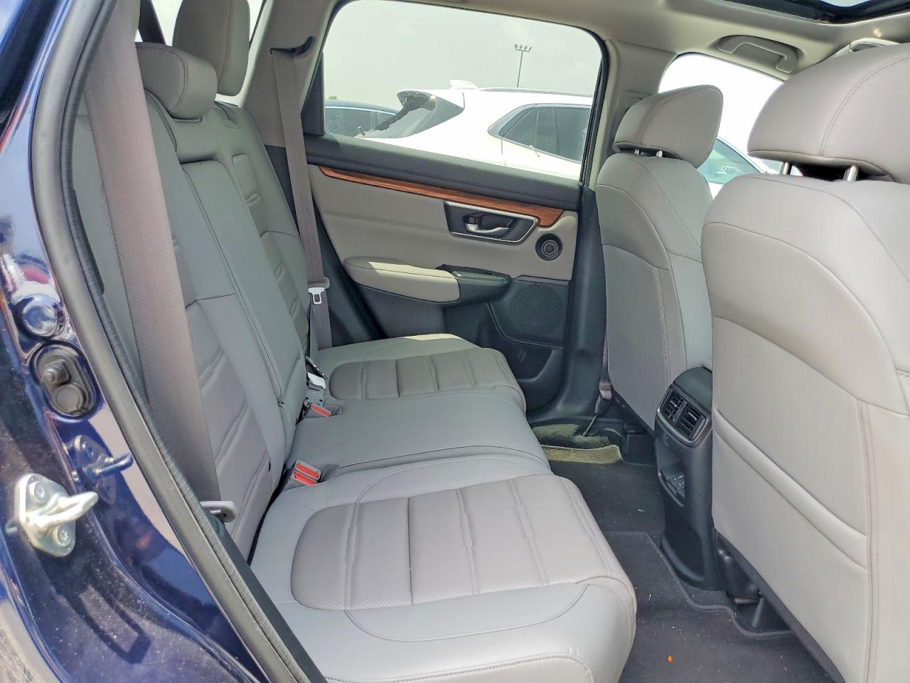 2020 Honda Cr-v Touring Blue vin: 7FART6H92LE017171