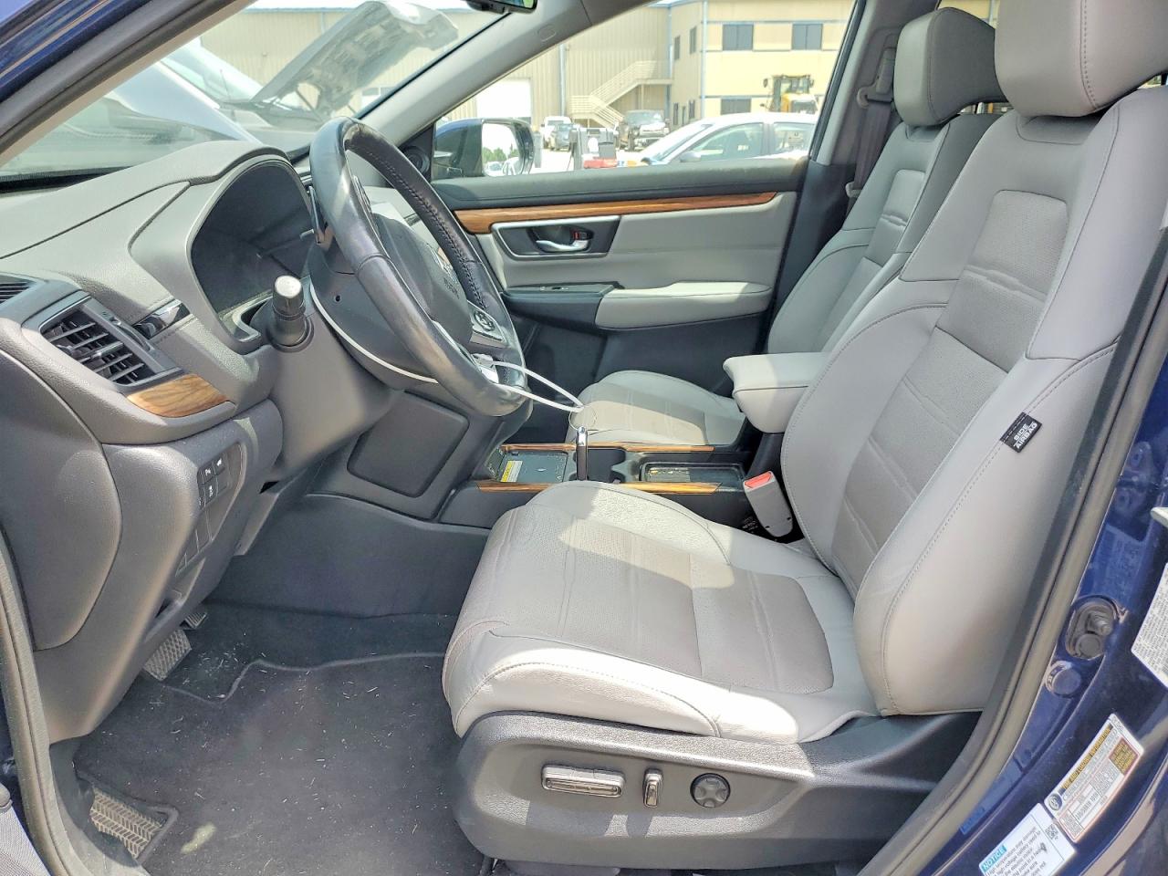 2020 Honda Cr-v Touring Blue vin: 7FART6H92LE017171