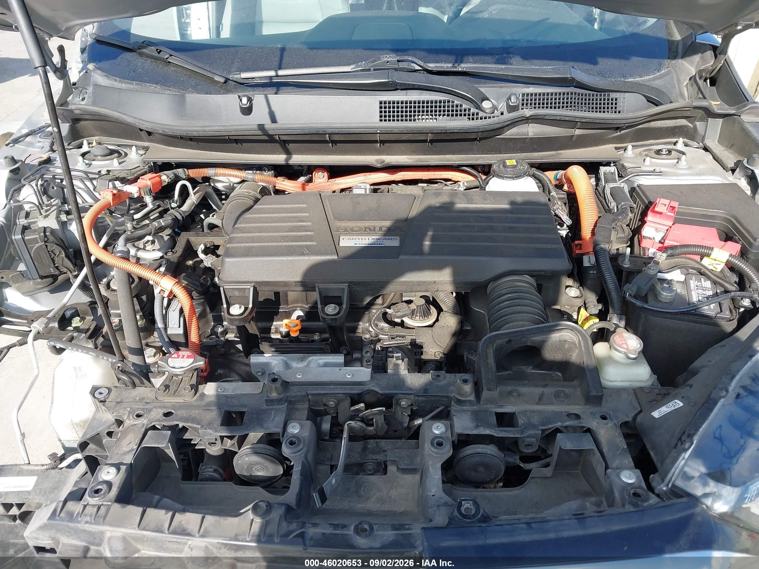 2020 Honda Cr-v Hybrid Touring Silver vin: 7FART6H93LE018541