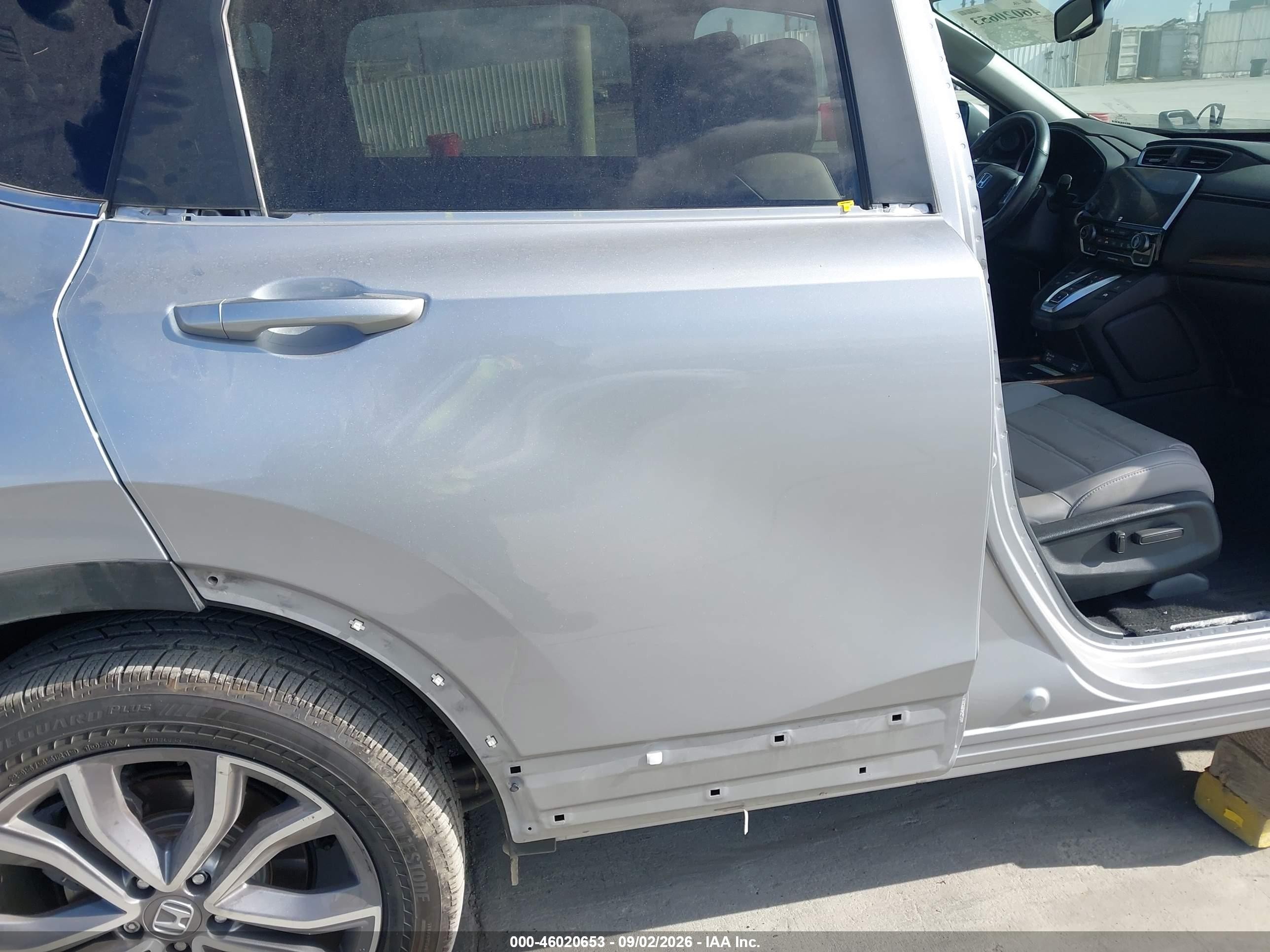 2020 Honda Cr-v Hybrid Touring Silver vin: 7FART6H93LE018541