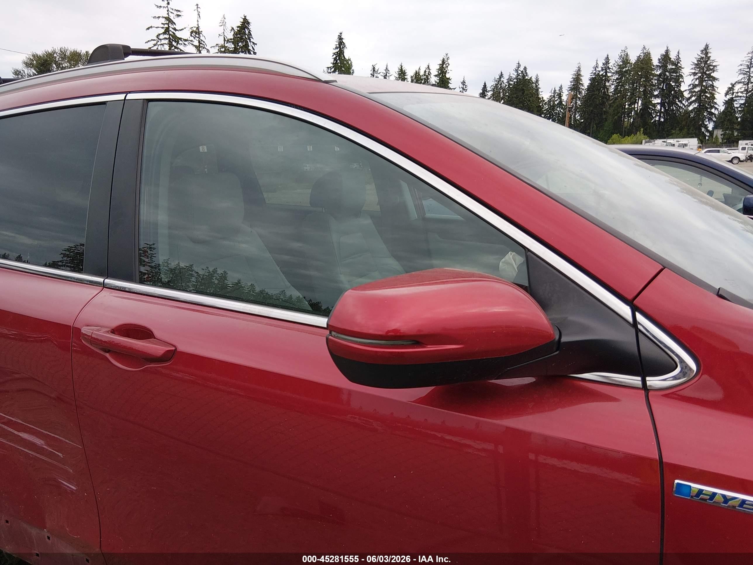 2021 Honda Cr-v Hybrid Touring Purple vin: 7FART6H93ME025233