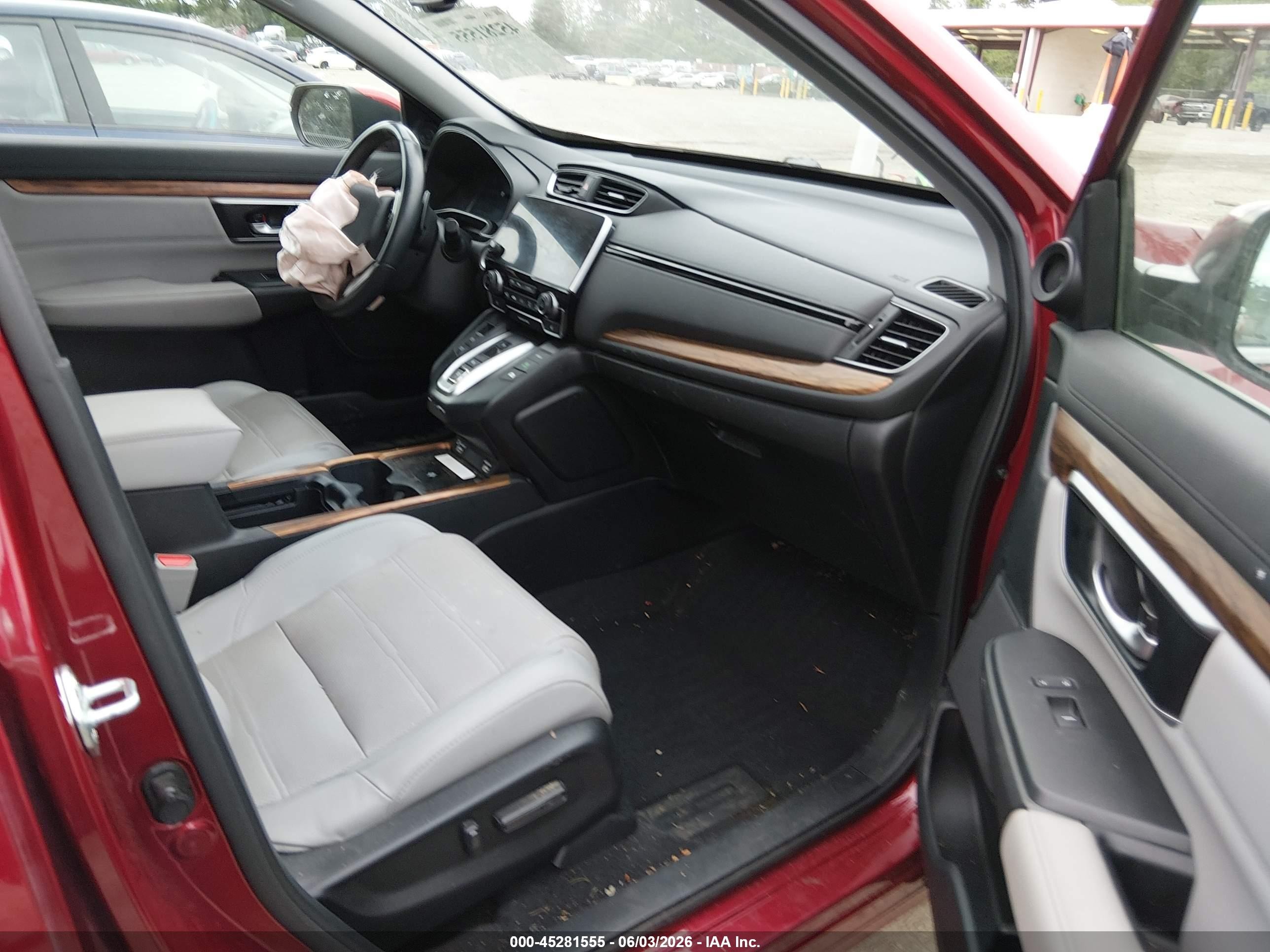 2021 Honda Cr-v Hybrid Touring Purple vin: 7FART6H93ME025233