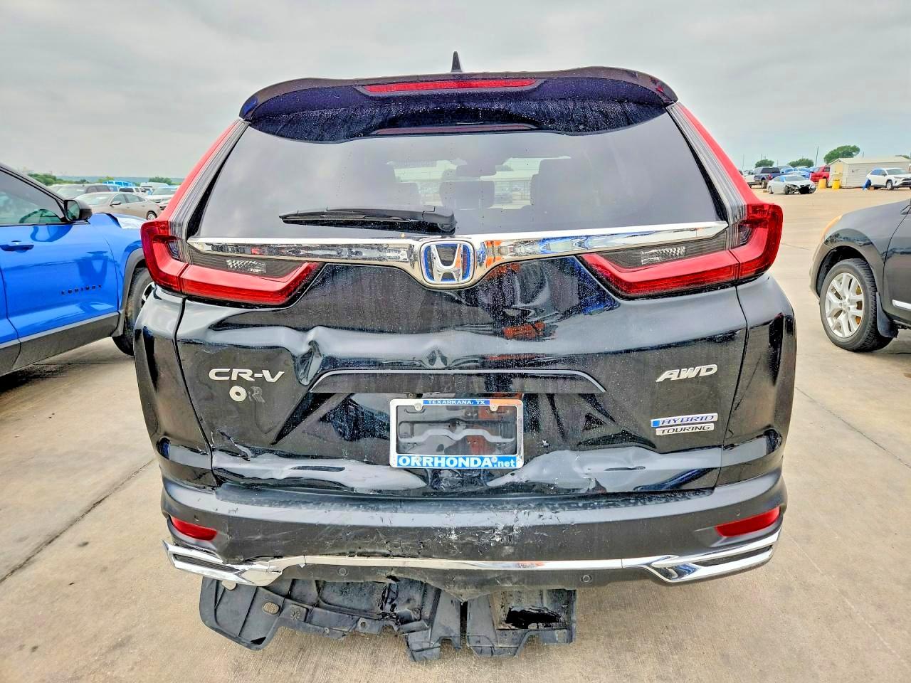 2020 Honda Cr-v Touring Black vin: 7FART6H94LE019746