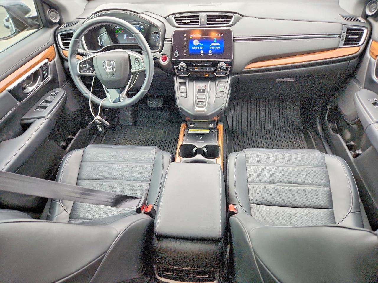2020 Honda Cr-v Touring Black vin: 7FART6H94LE019746