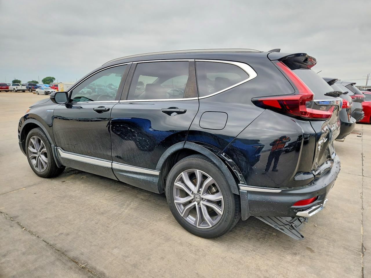2020 Honda Cr-v Touring Black vin: 7FART6H94LE019746