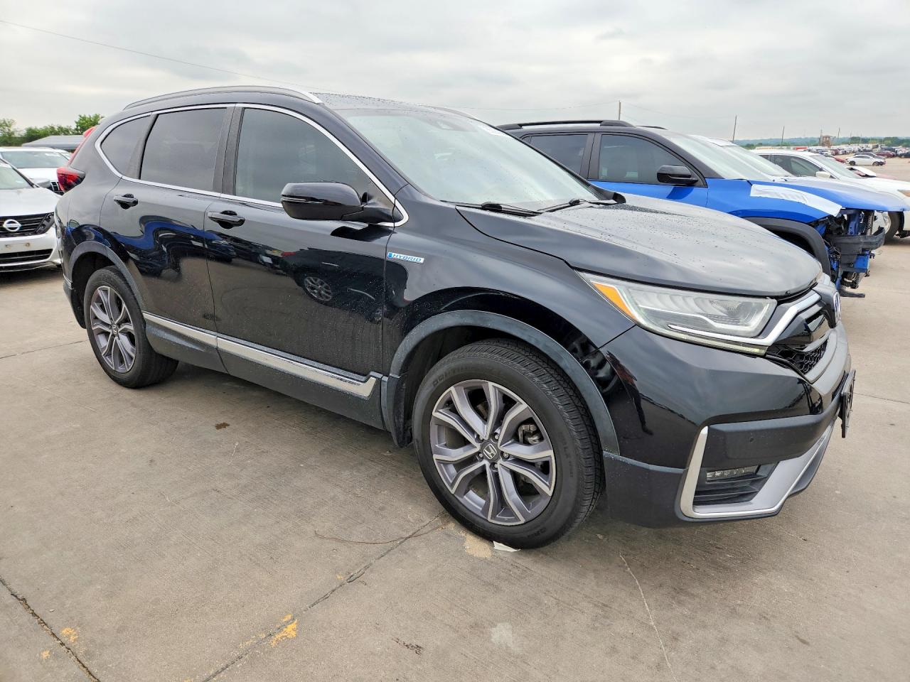2020 Honda Cr-v Touring Black vin: 7FART6H94LE019746