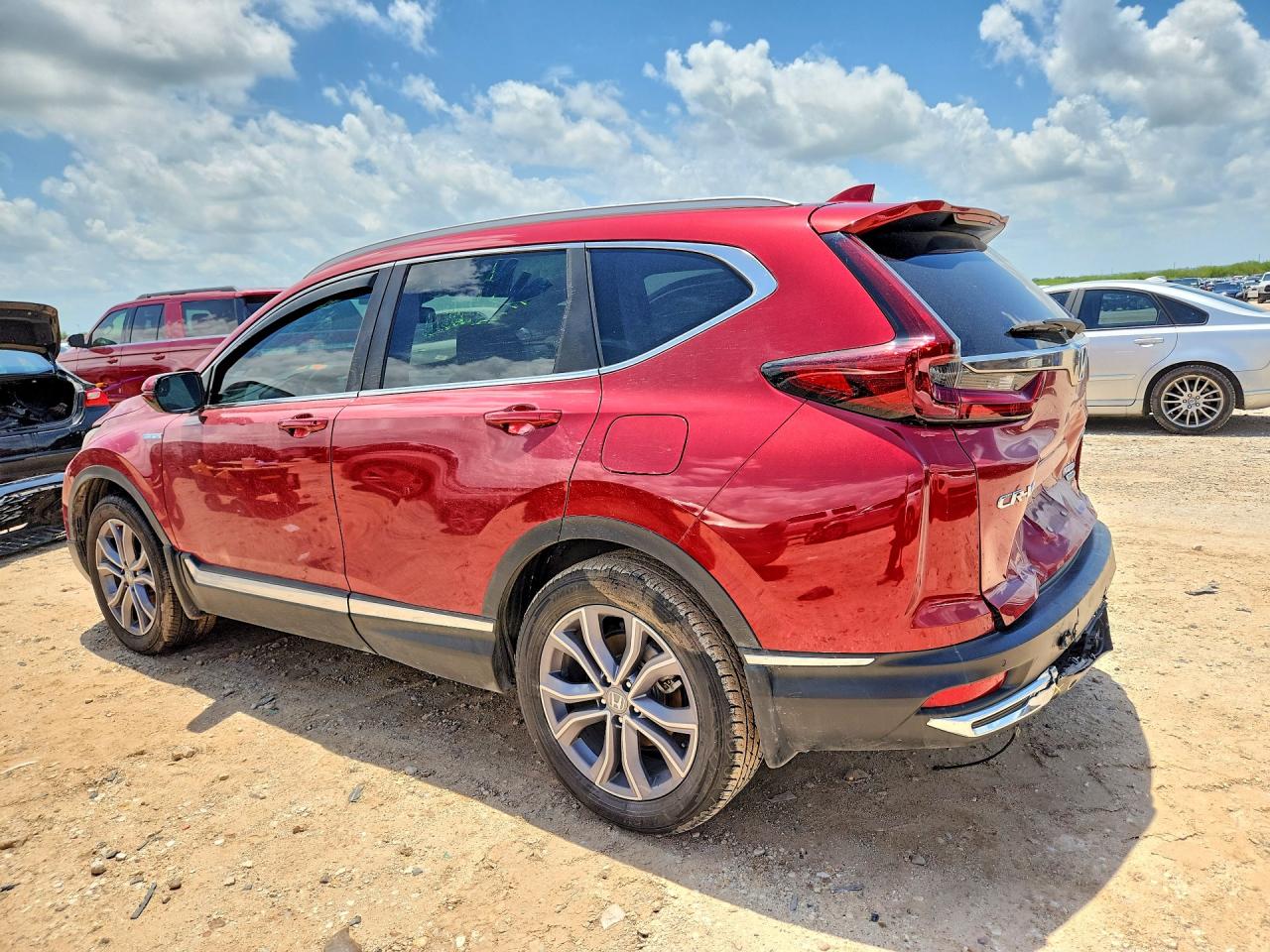 2021 Honda Cr-v Touring Maroon vin: 7FART6H95ME035598