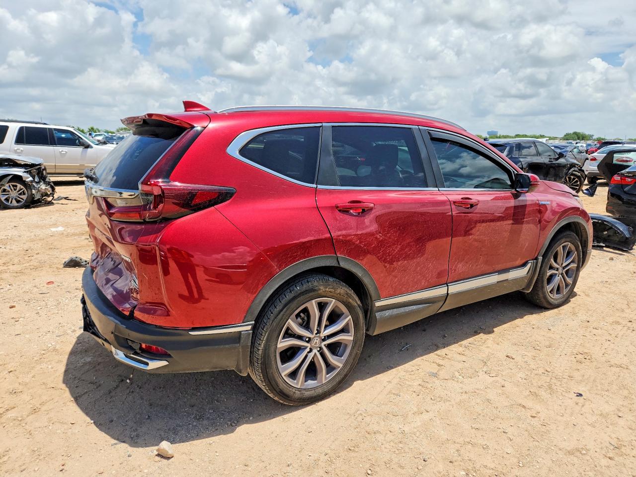 2021 Honda Cr-v Touring Maroon vin: 7FART6H95ME035598