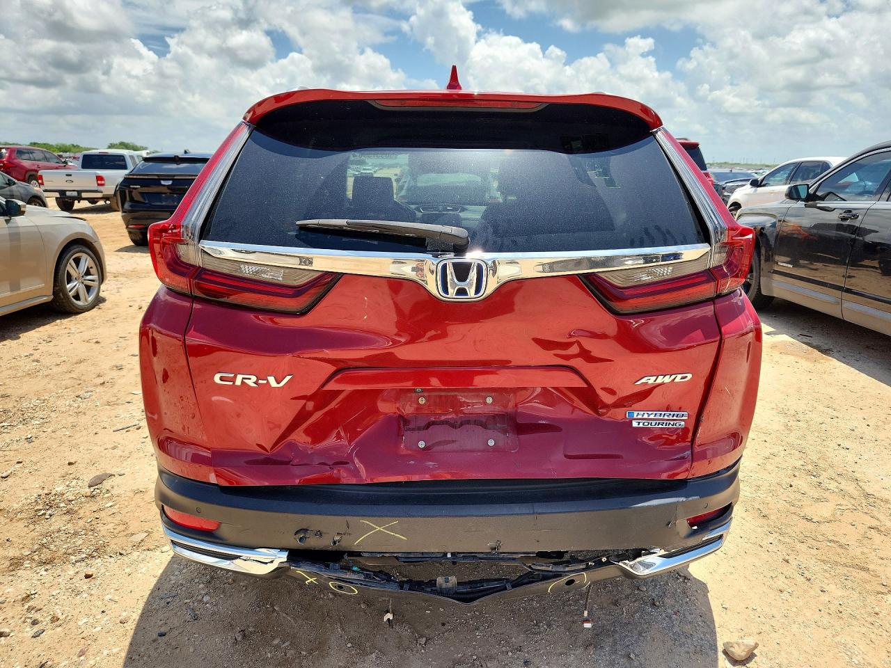 2021 Honda Cr-v Touring Maroon vin: 7FART6H95ME035598