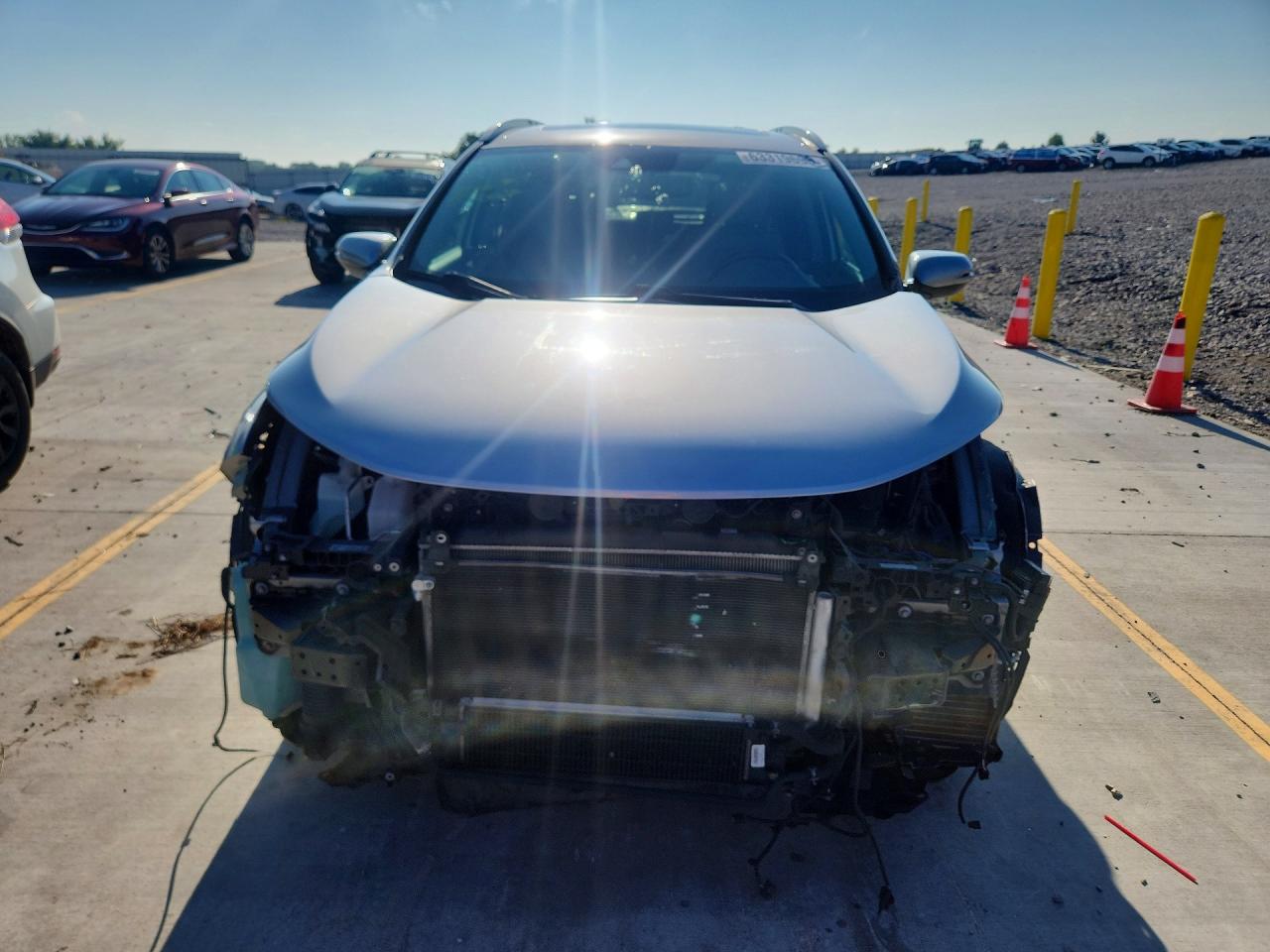2021 Honda Cr-v Touring Silver vin: 7FART6H98ME025938