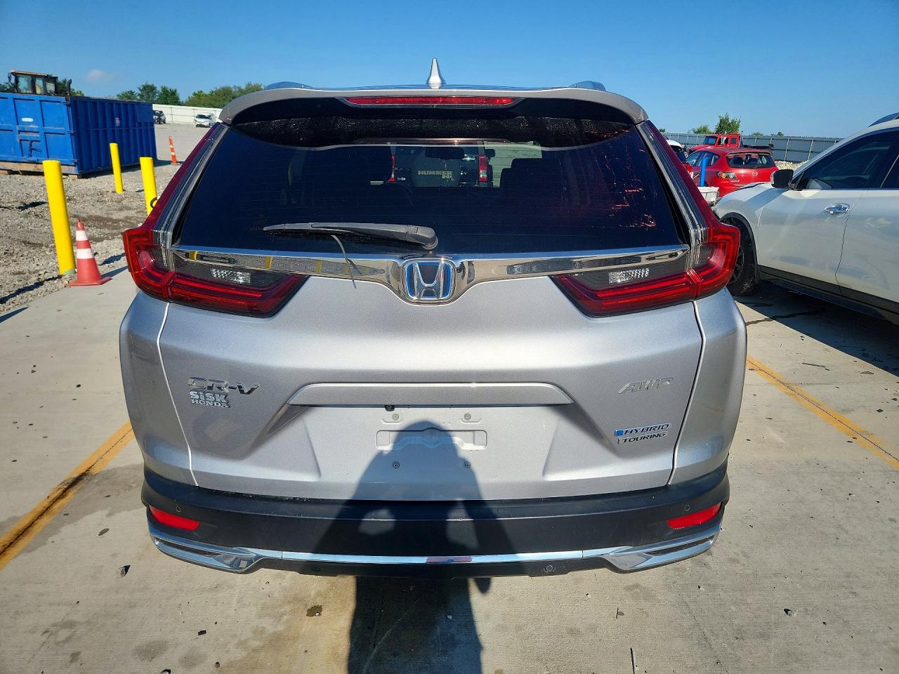 2021 Honda Cr-v Touring Silver vin: 7FART6H98ME025938