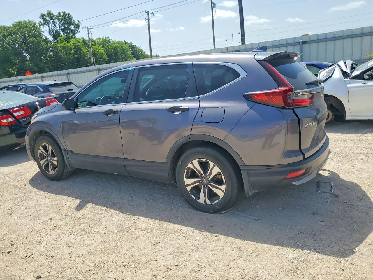 2020 Honda Cr-v Lx Gray vin: 7FARW1H27LE002792